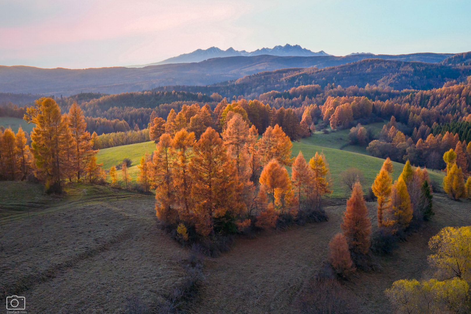 Když podzim maluje, Závada, pohled na Vysoké Tatry, 11/2025