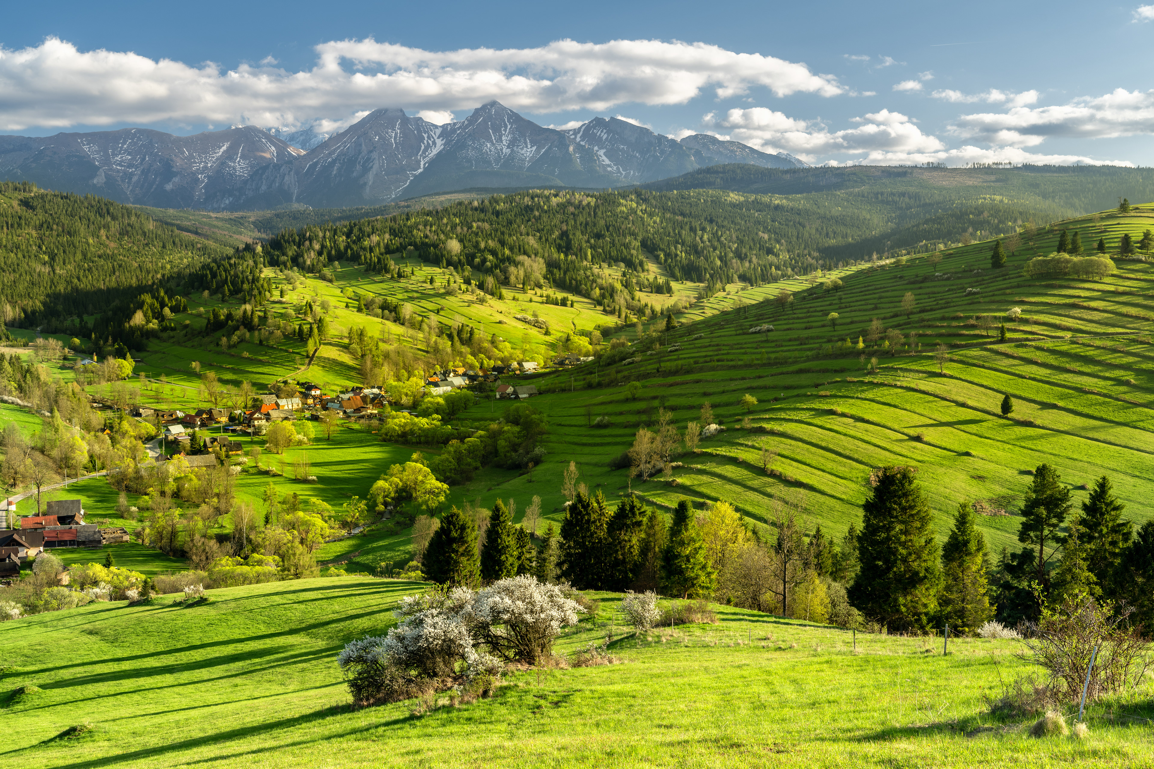 Západ slunce, Osturňa, 04/2025