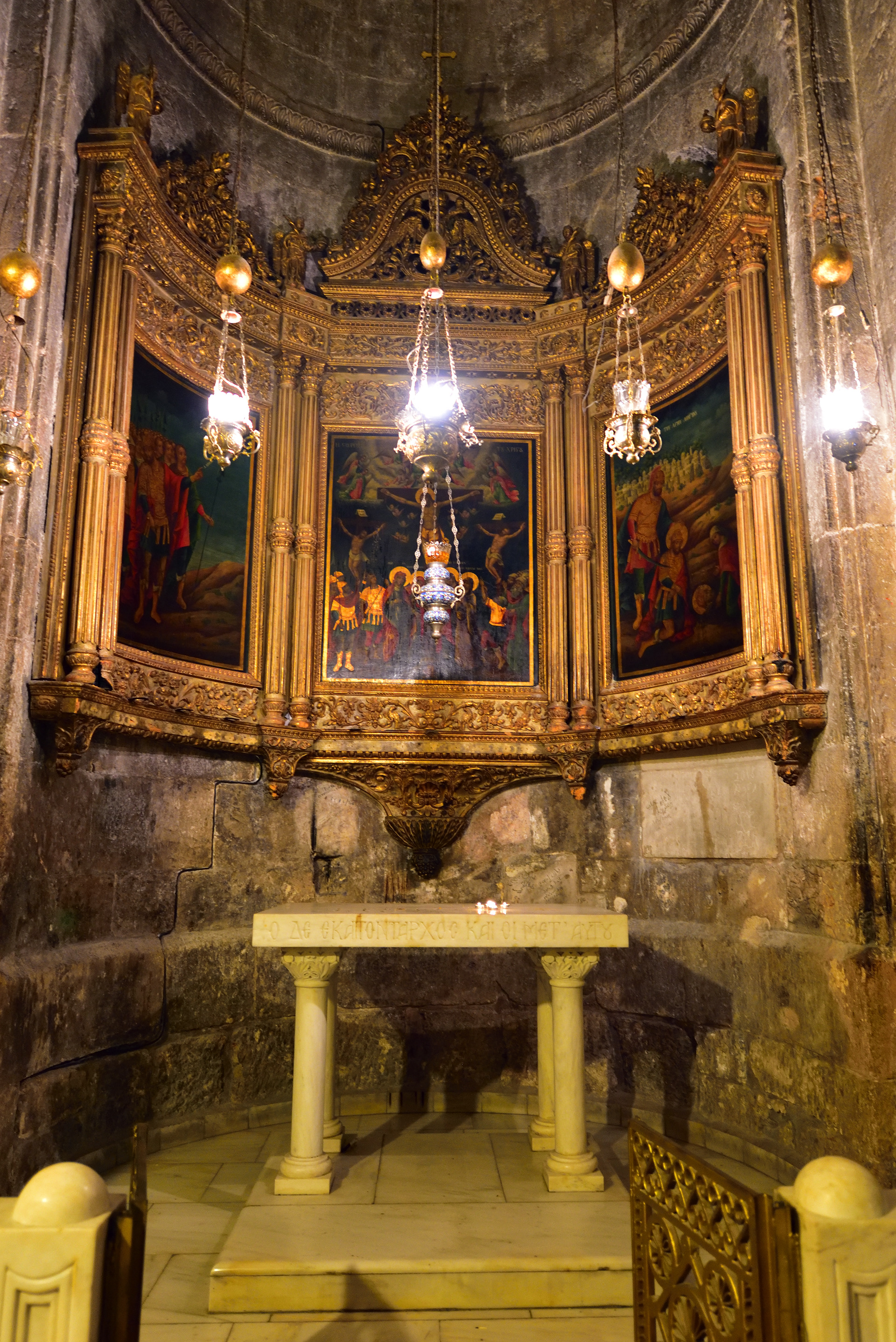 Chrám Božího hrobu, Old City, Jeruzalém, 12/2017