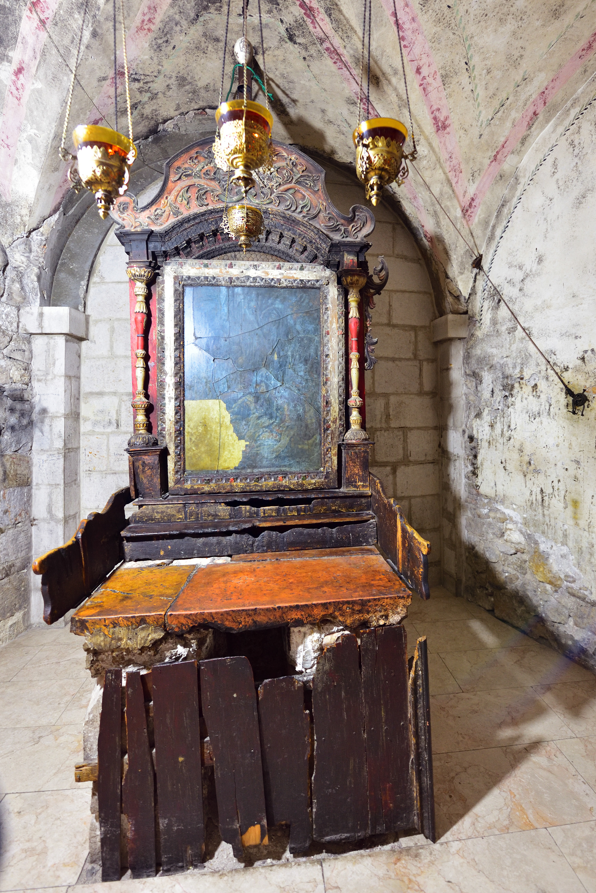 Chrám Božího hrobu, Old City, Jeruzalém, 12/2017