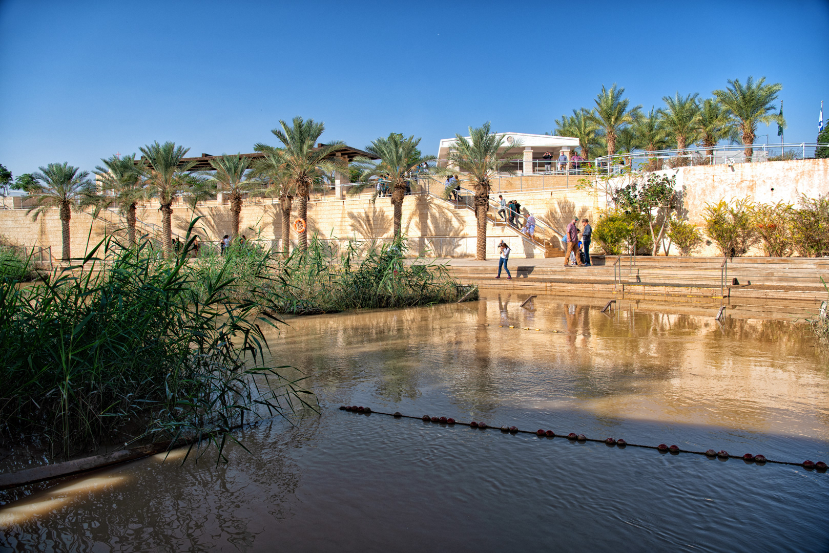Místo křtu Ježíše, řeka Jordán, 12/2018