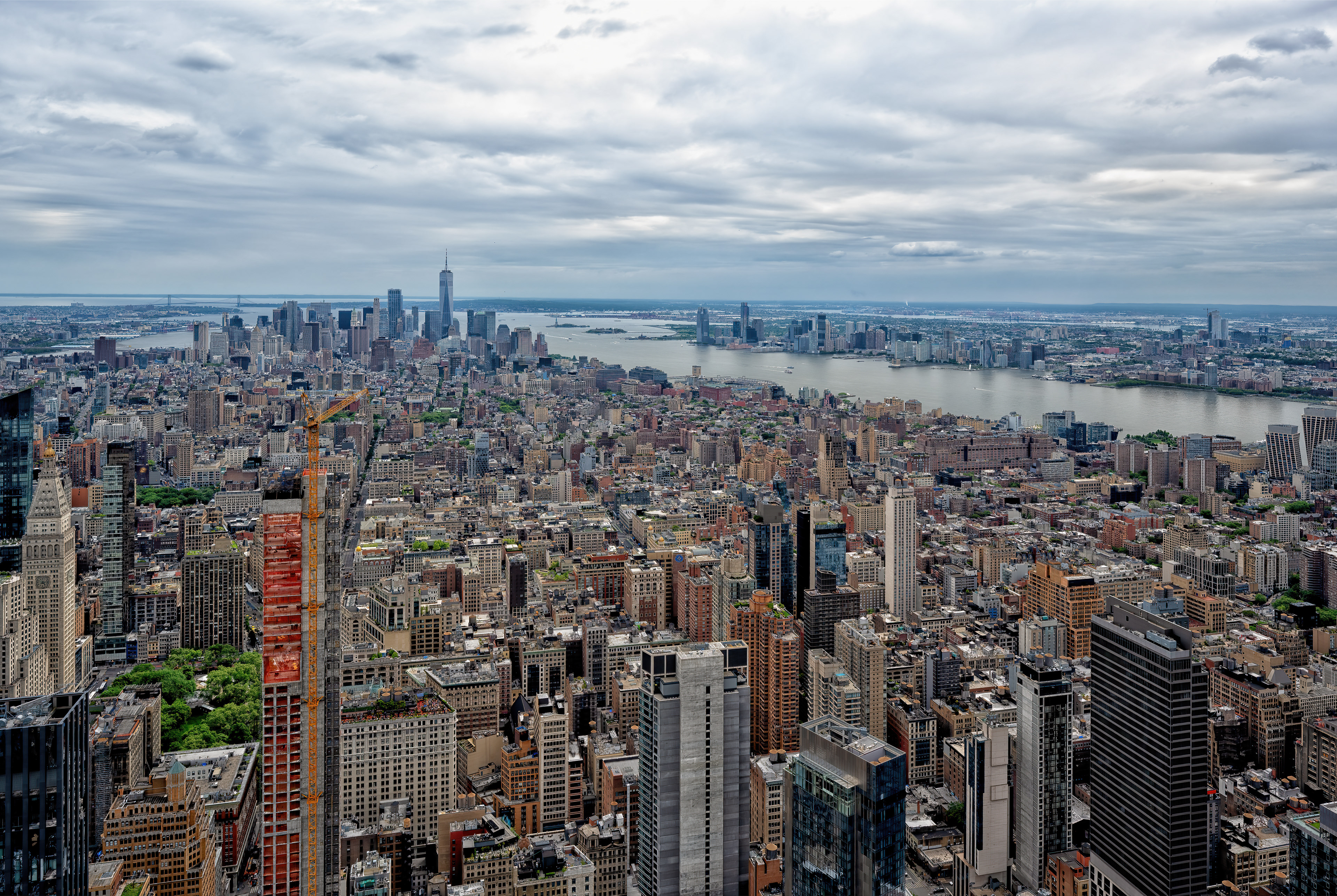 Pohled z Empire State Building