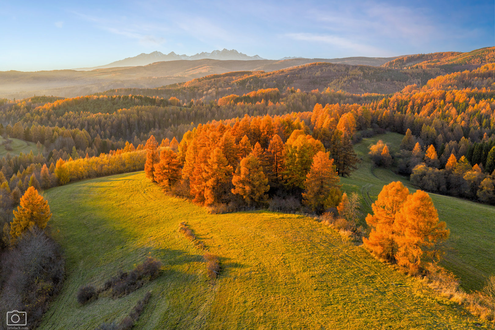 Když podzim maluje, Závada, pohled na Vysoké Tatry, 11/2025