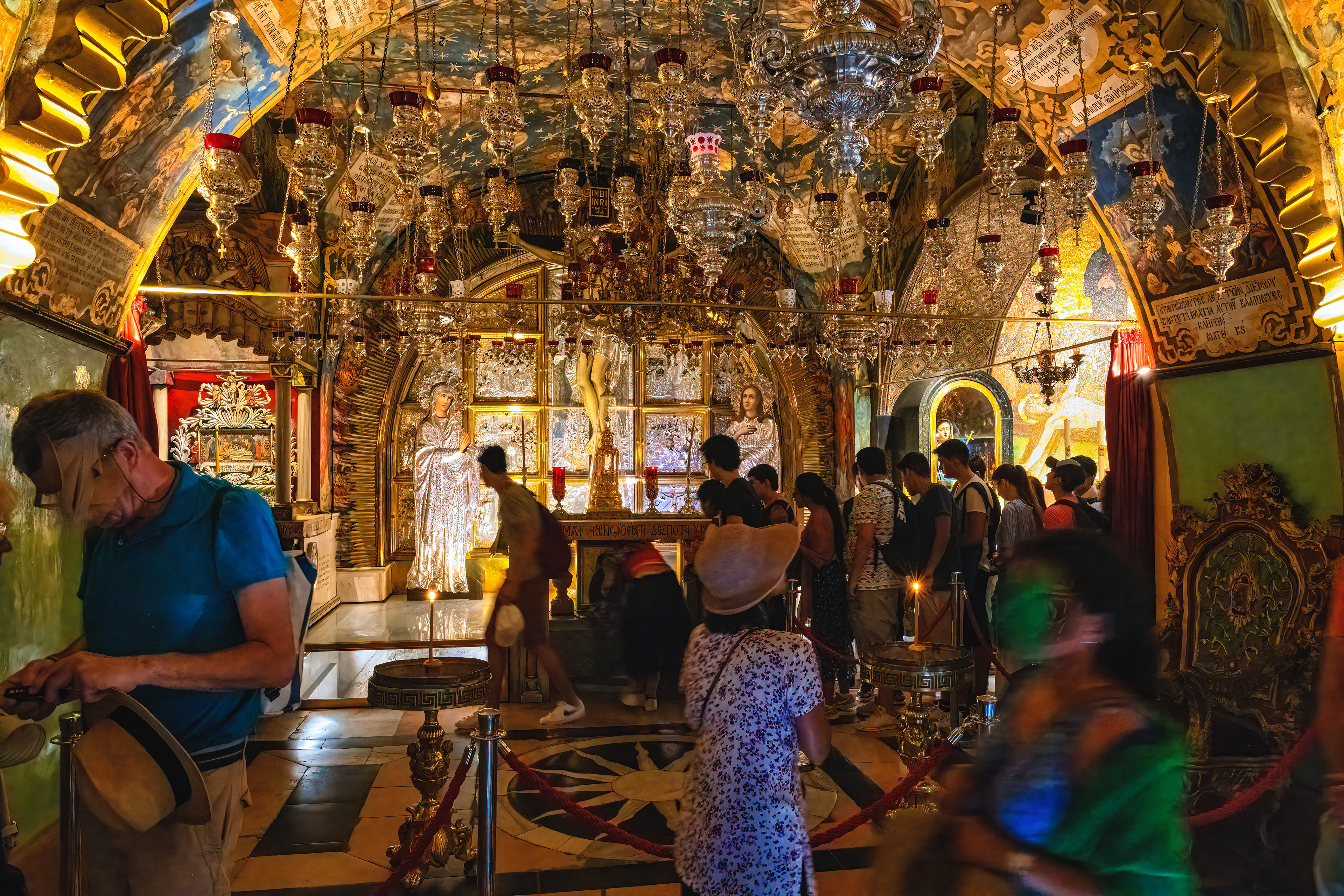 Chrám Božího hrobu, Old City, Jeruzalém, 06/2019