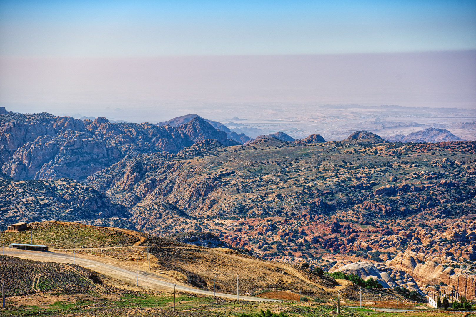 Foto z cesty k Mrtvému moři, 12/2018