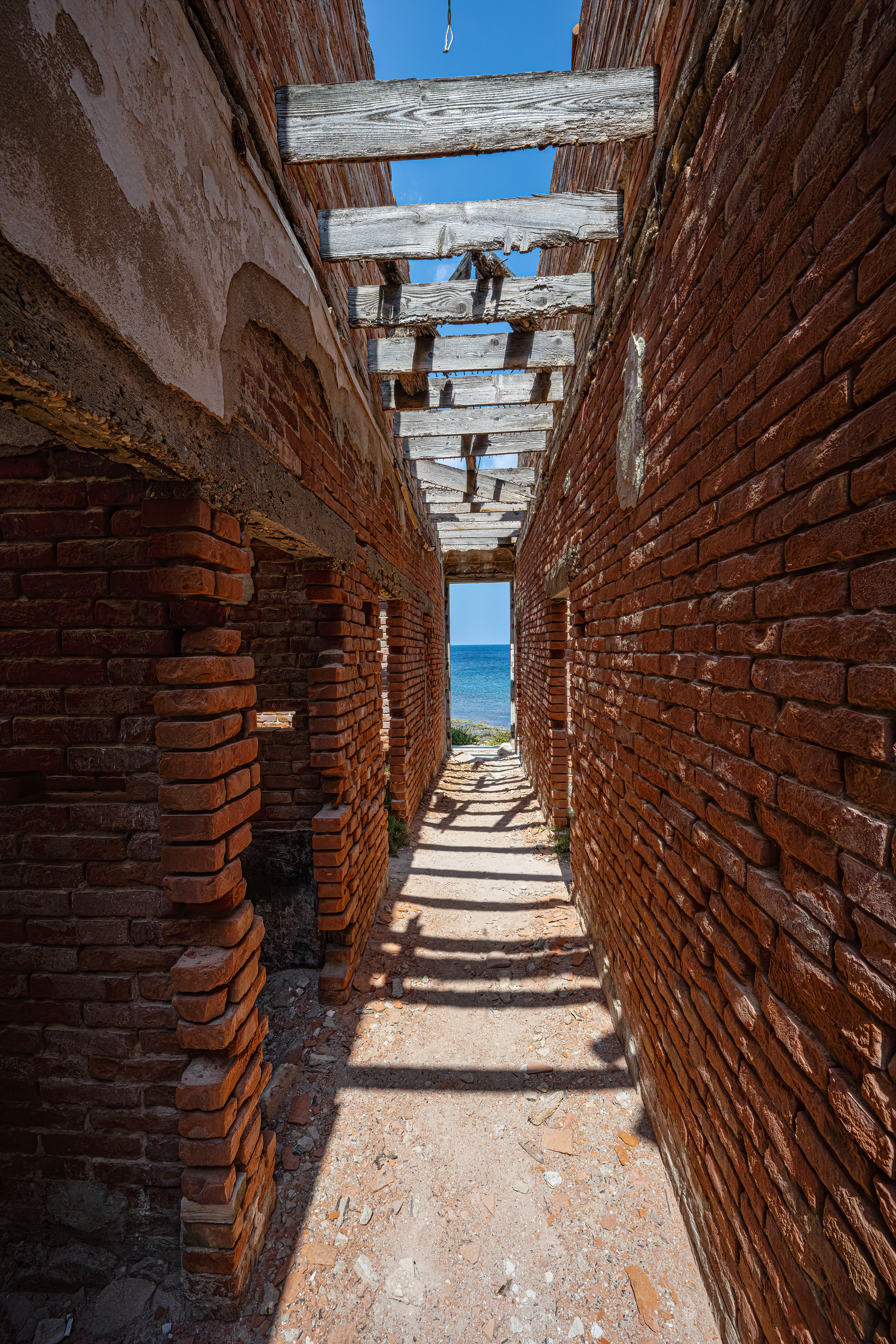 Plemmirio, opuštěné domy