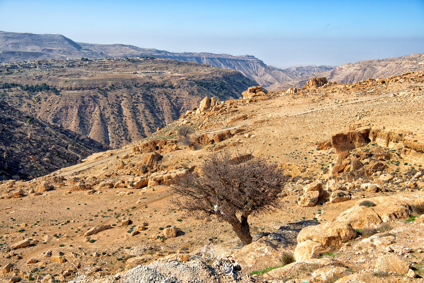 Foto z cesty k Mrtvému moři, 12/2018