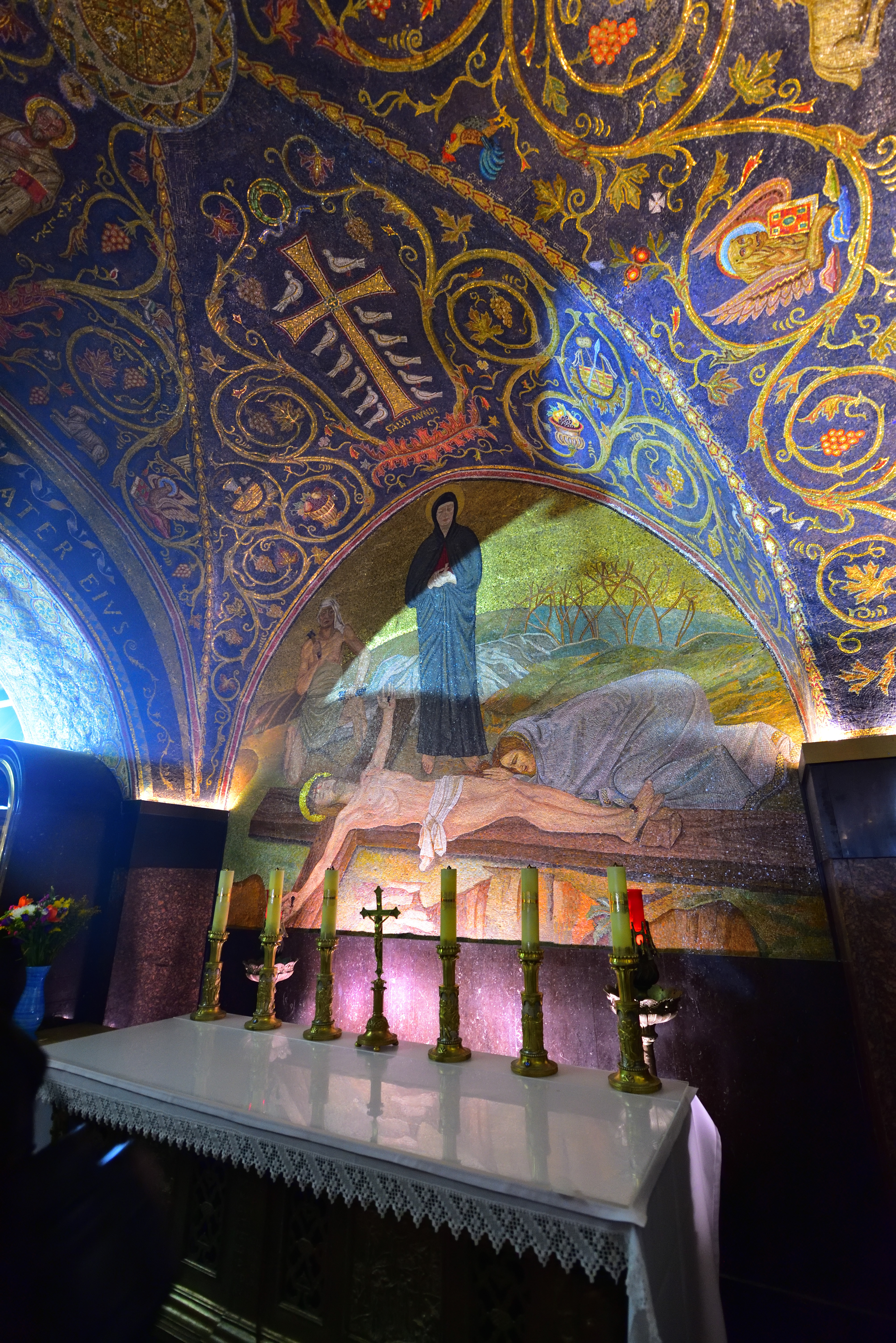 Chrám Božího hrobu, Old City, Jeruzalém, 12/2017