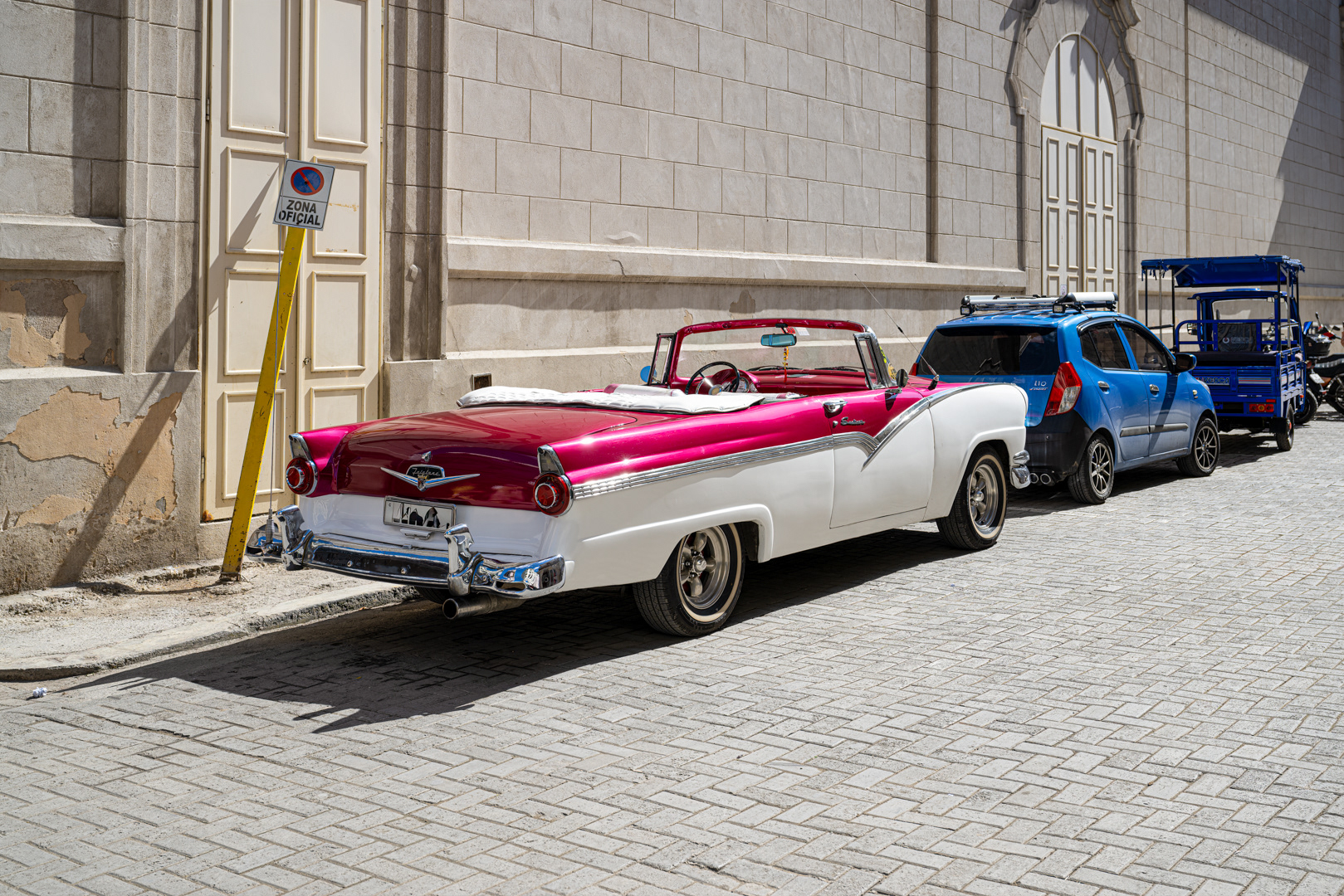 1955 Ford Fairlane Sunliner, Havana, Kuba, 12/2022