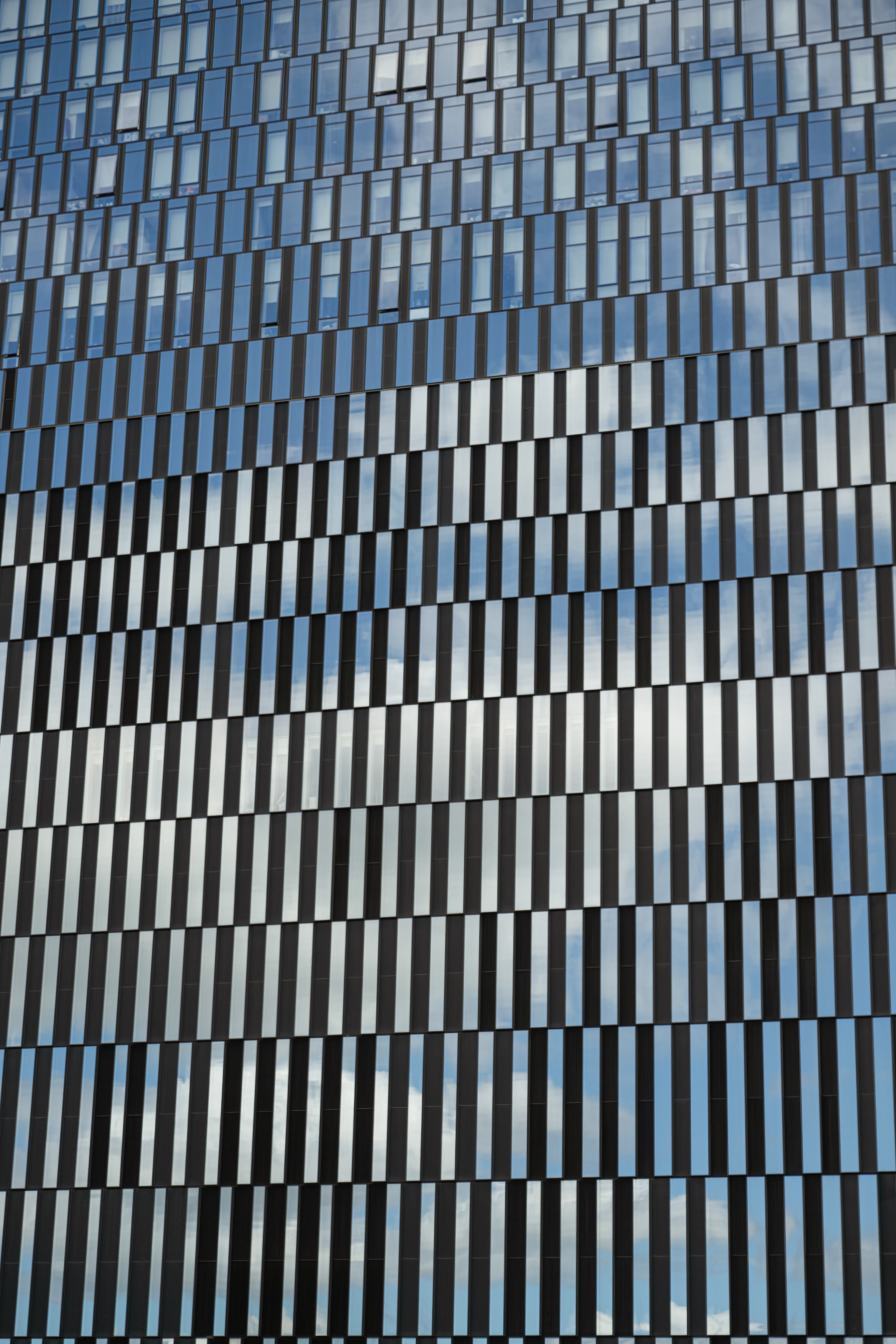 Detail fasády mrakodrapu