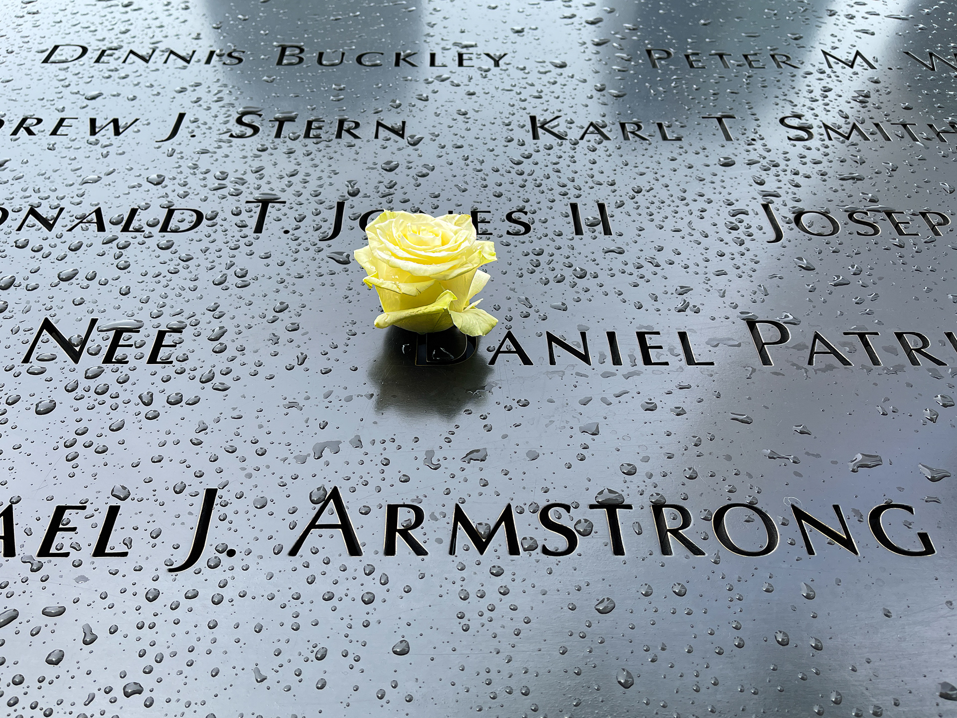 September 11, 2001, památník obětem, New York, Manhattan