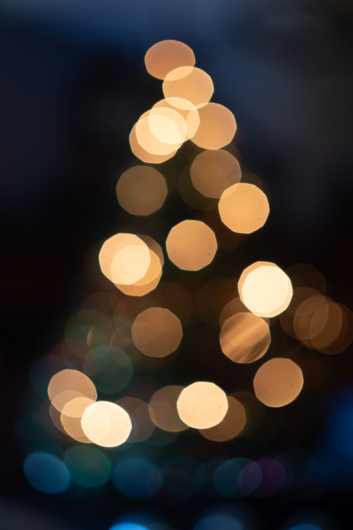 Vánoce 2023, test bokehu, Biotar 58/2