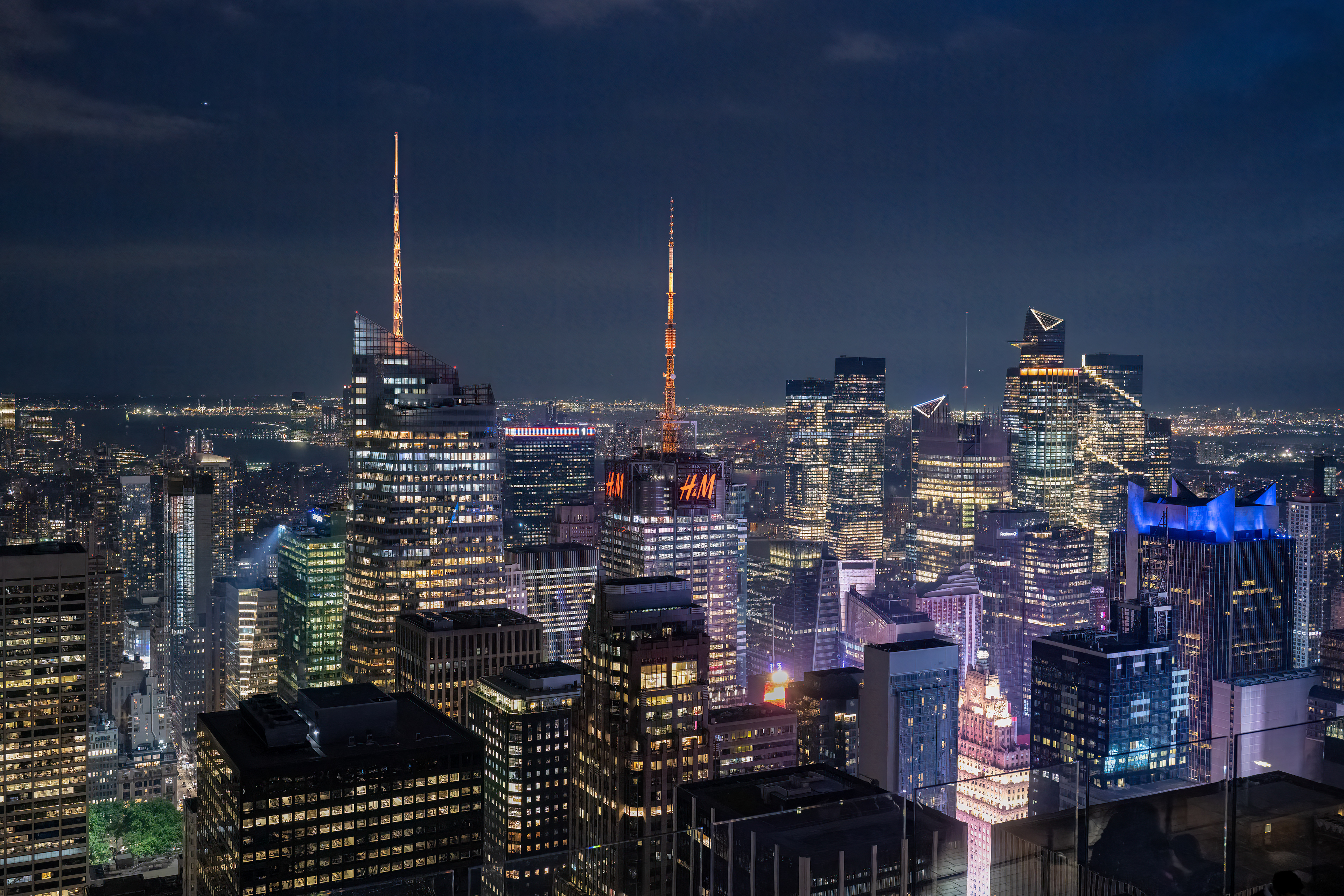 Pohled z Top of the Rock, 05/2025