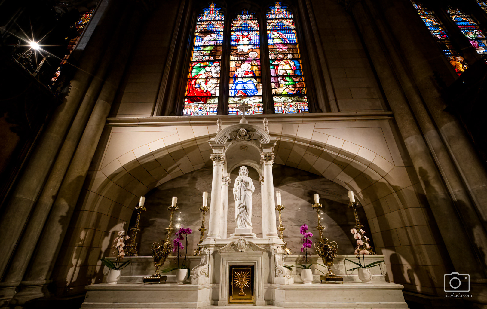 Interiér katedrály Svatého Patrika, 05/2025