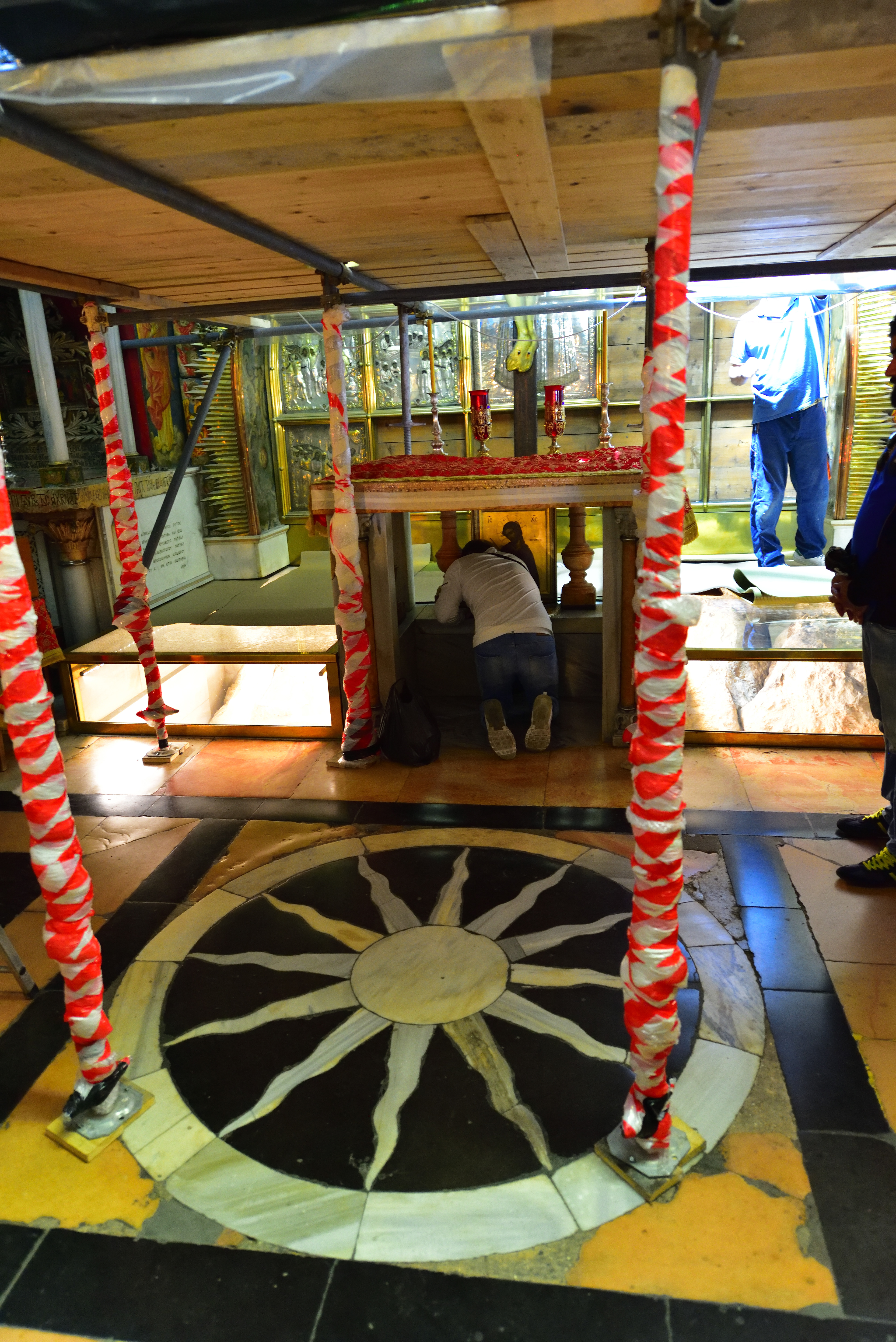 Chrám Božího hrobu, Old City, Jeruzalém, 12/2017