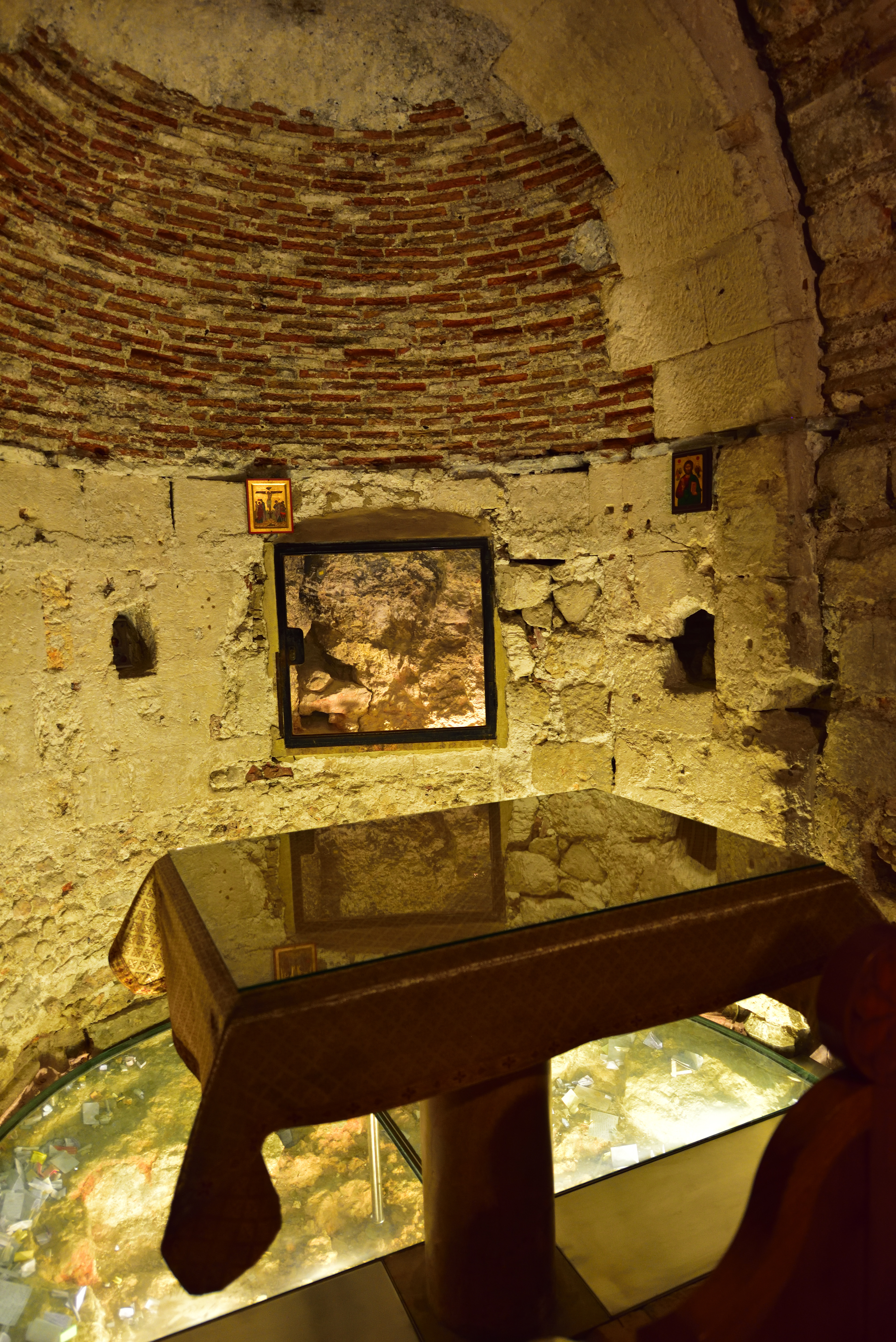 Chrám Božího hrobu, Old City, Jeruzalém, 12/2017