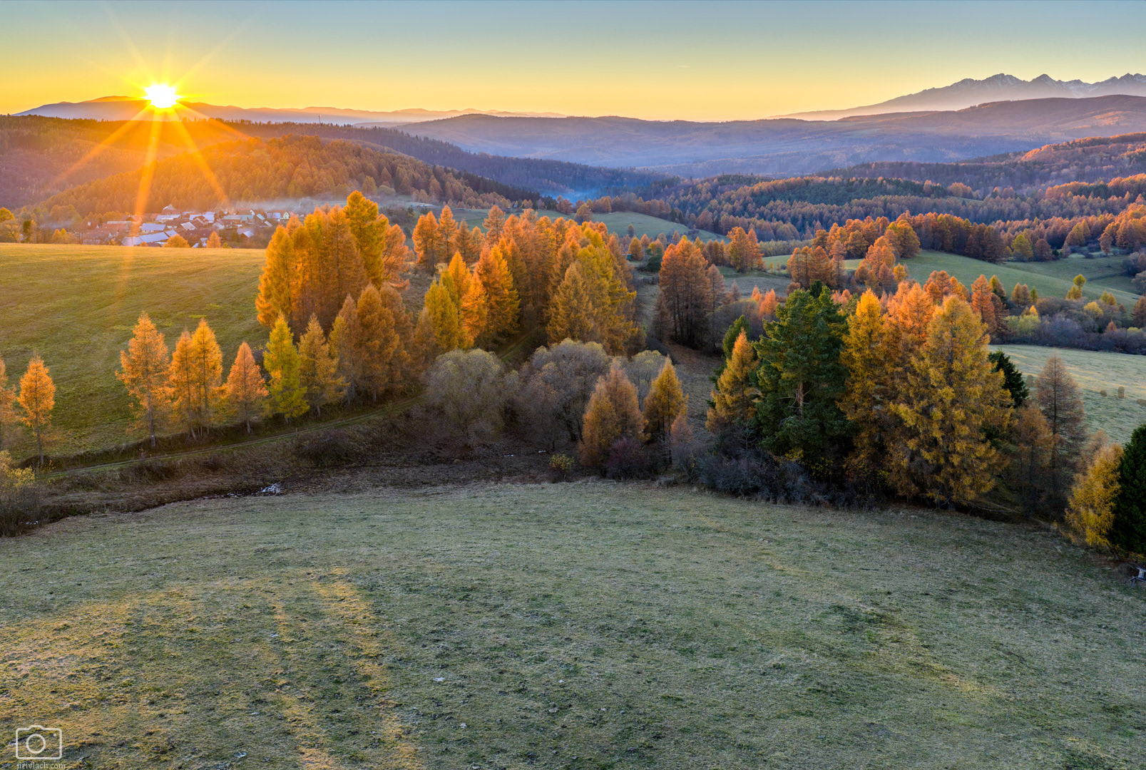 Když podzim maluje, Závada, pohled na Vysoké Tatry, 11/2025