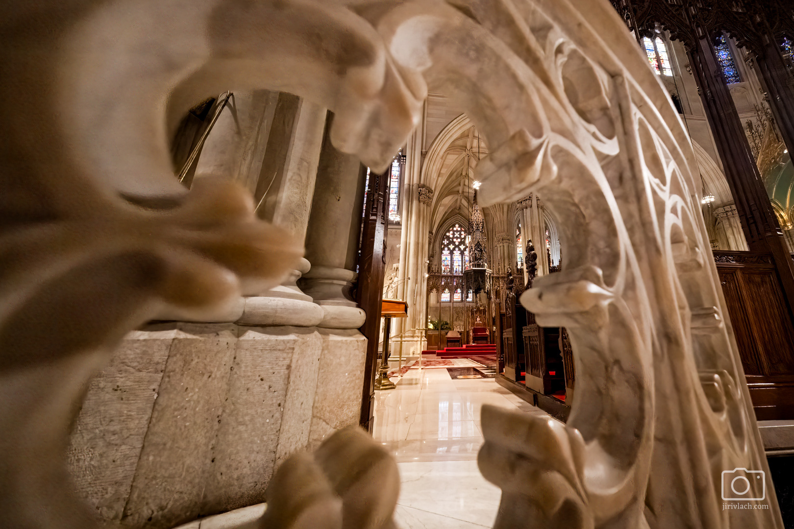 Interiér katedrály Svatého Patrika, 05/2025