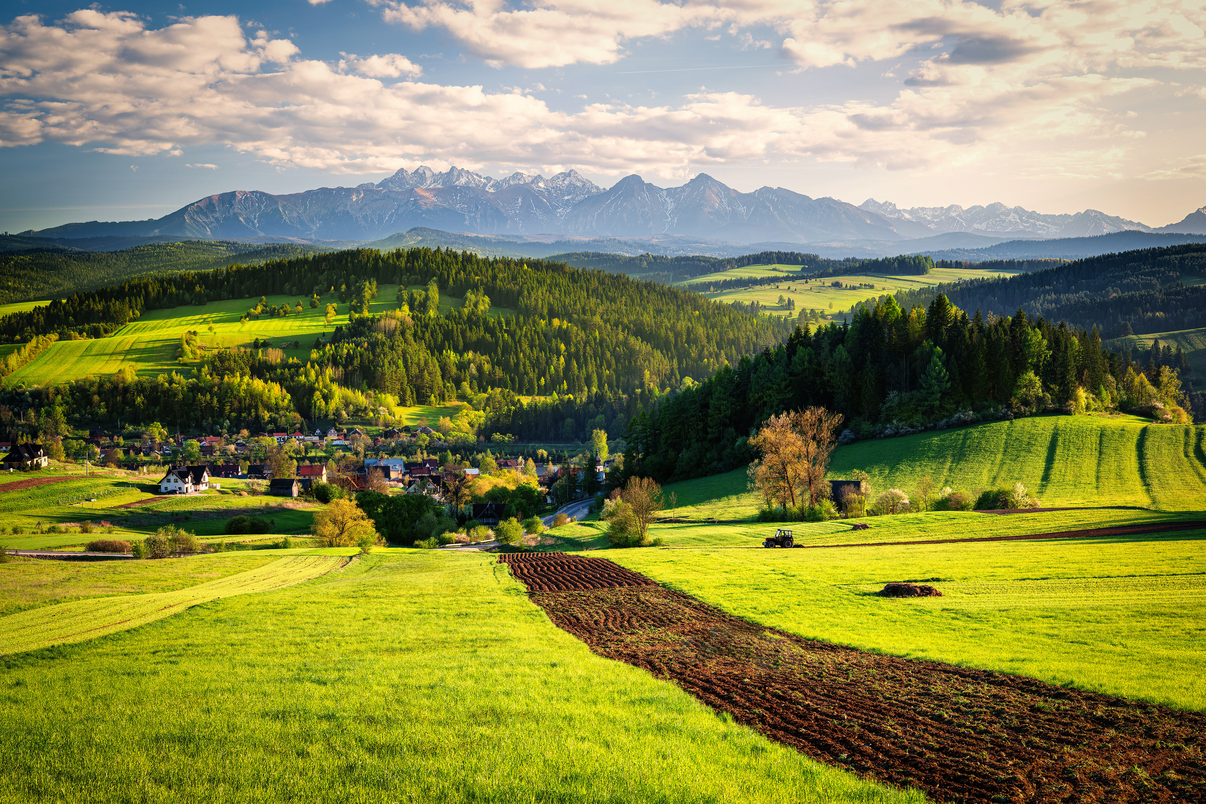 Pohled na Tatry, Pieninský národní park, 04/2025