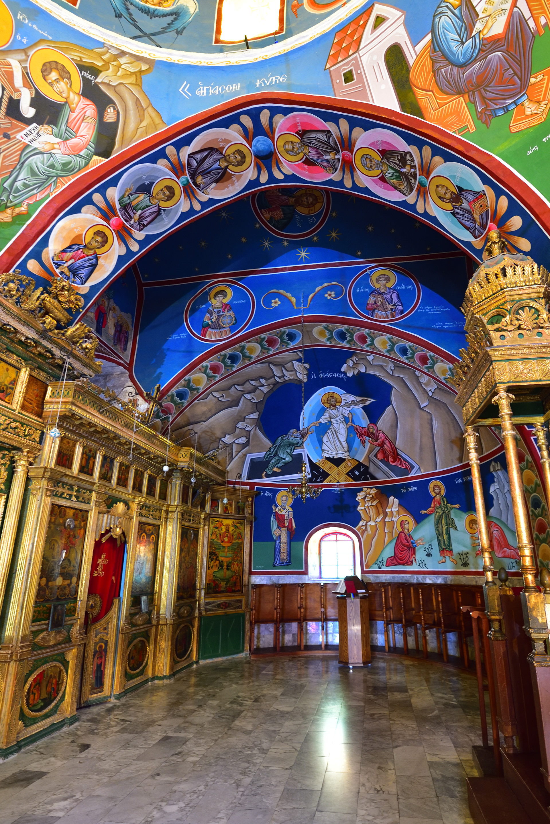 Kostel svatého Jana Křtitele, Jeruzalém, 12/2017