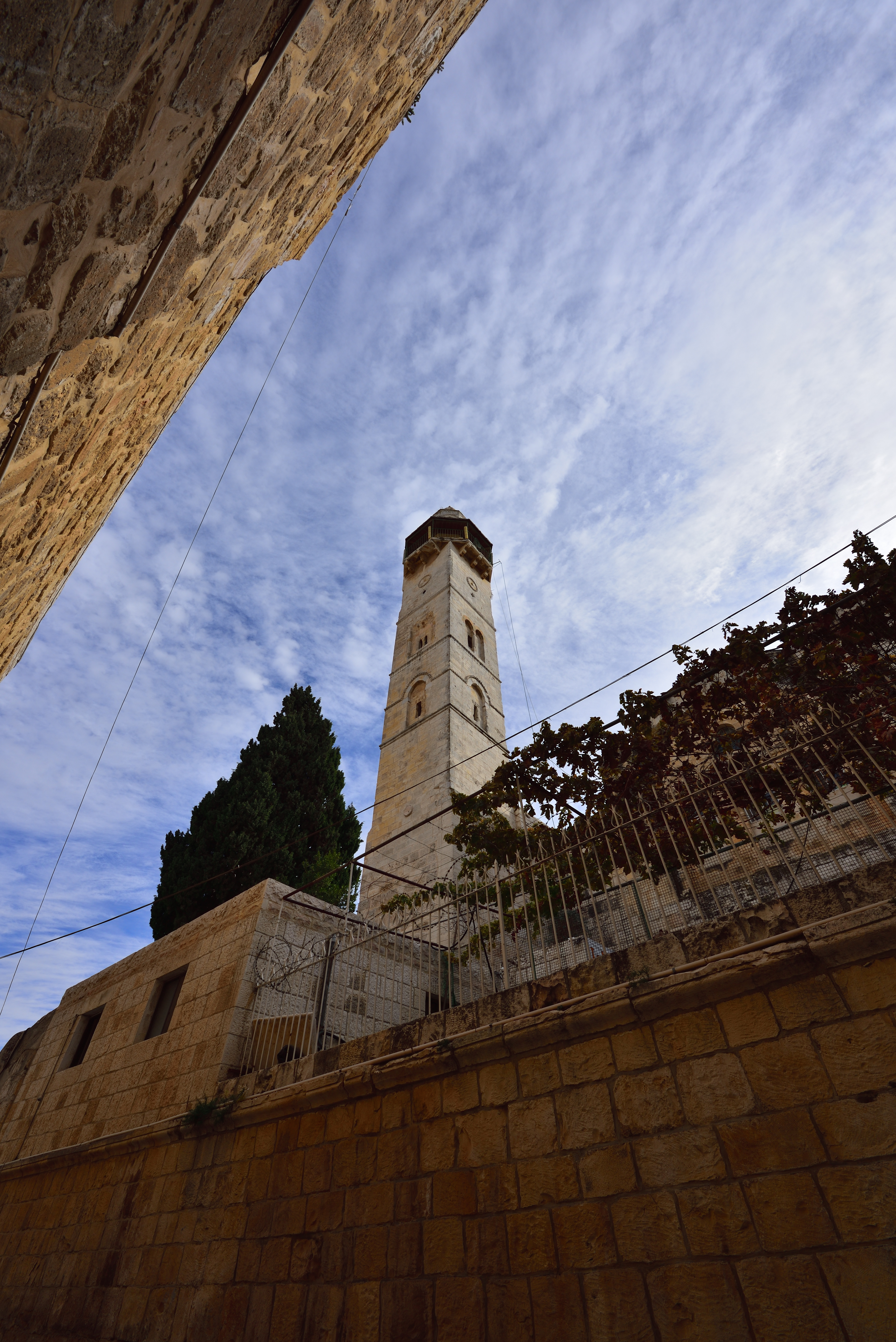 Omarova mešita, Jeruzalém, 12/2017