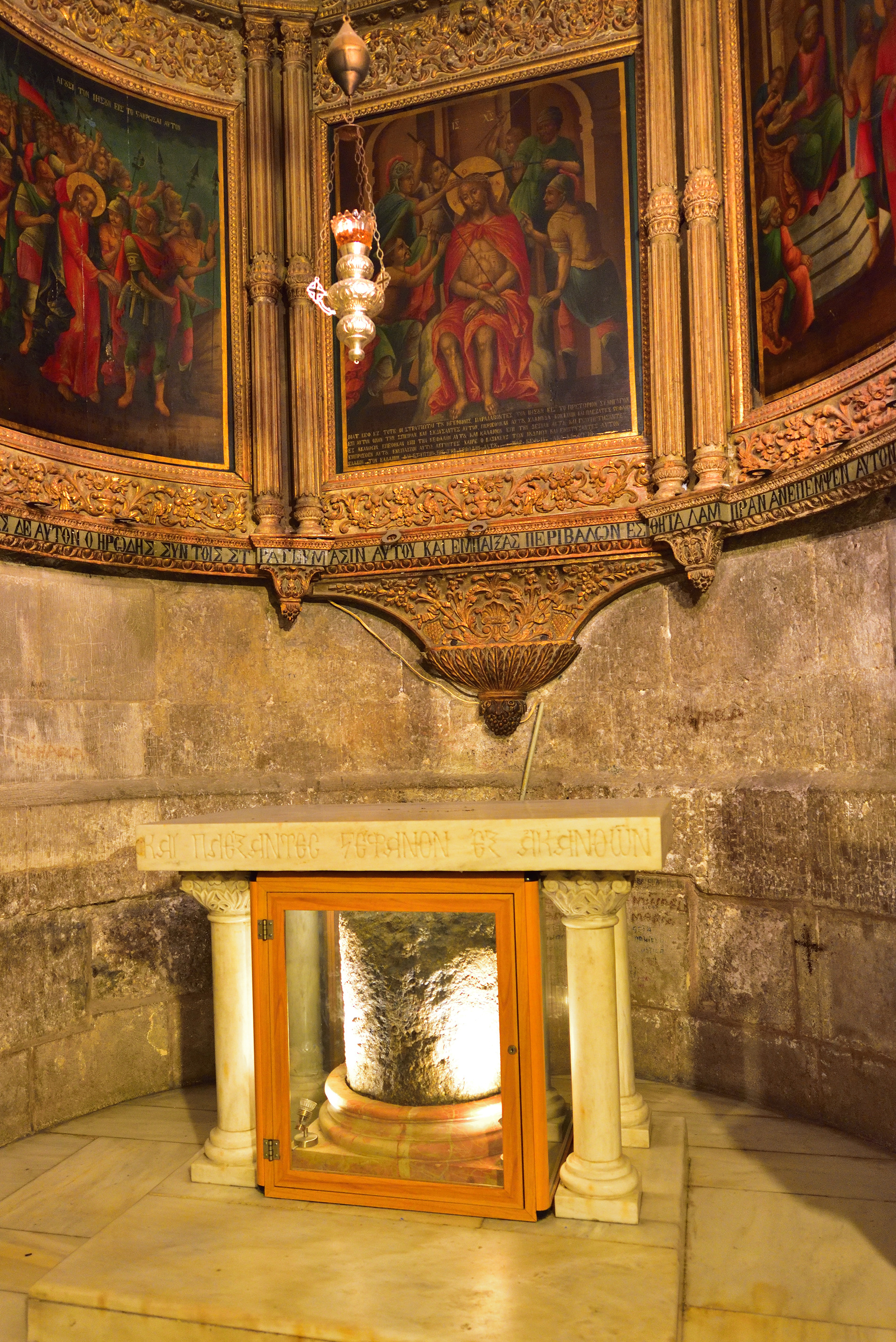 Chrám Božího hrobu, Old City, Jeruzalém, 12/2017