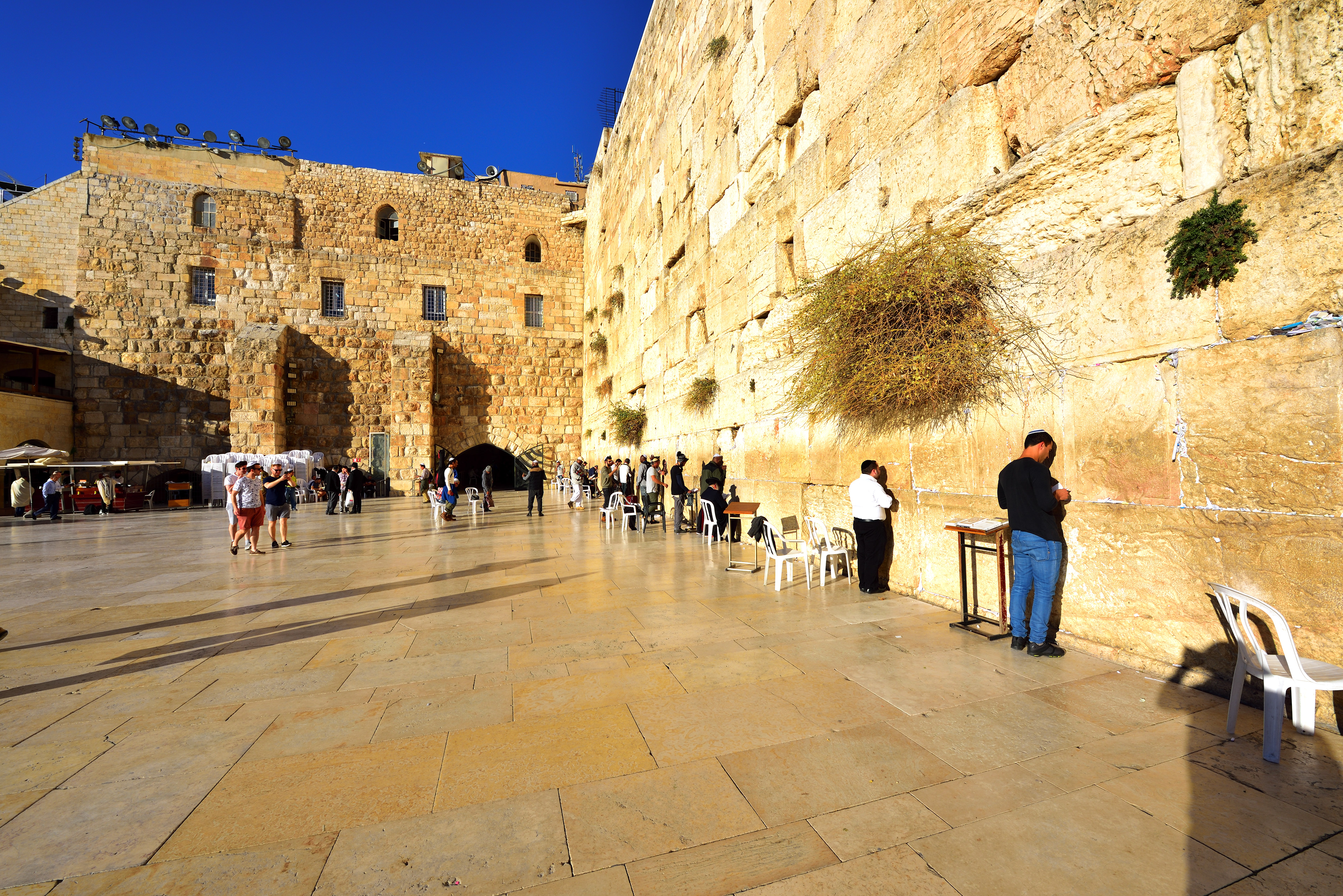 Zeď nářků, Jeruzalém, 12/2017