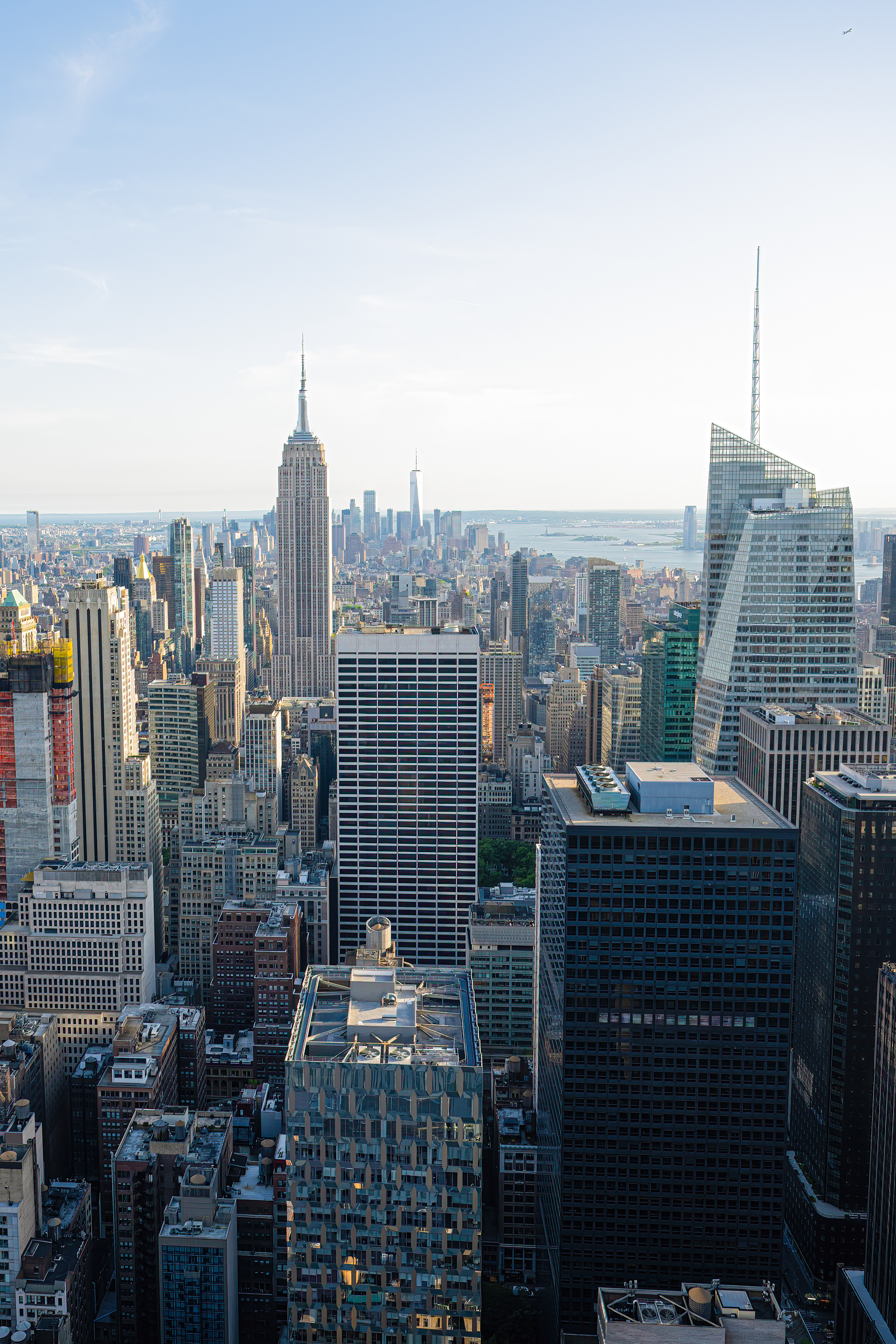 Vyhlídka z The Table rock, Rockefeller Centre