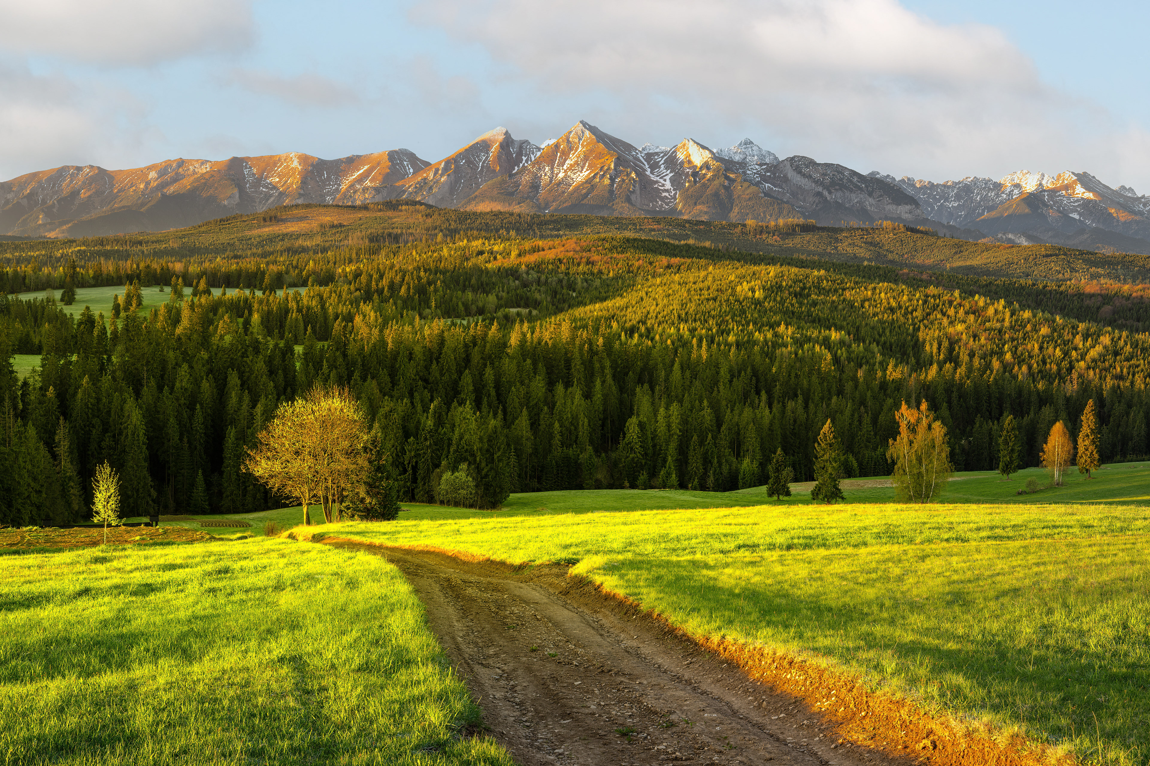 Východ slunce, Lapszanka, 04/2025