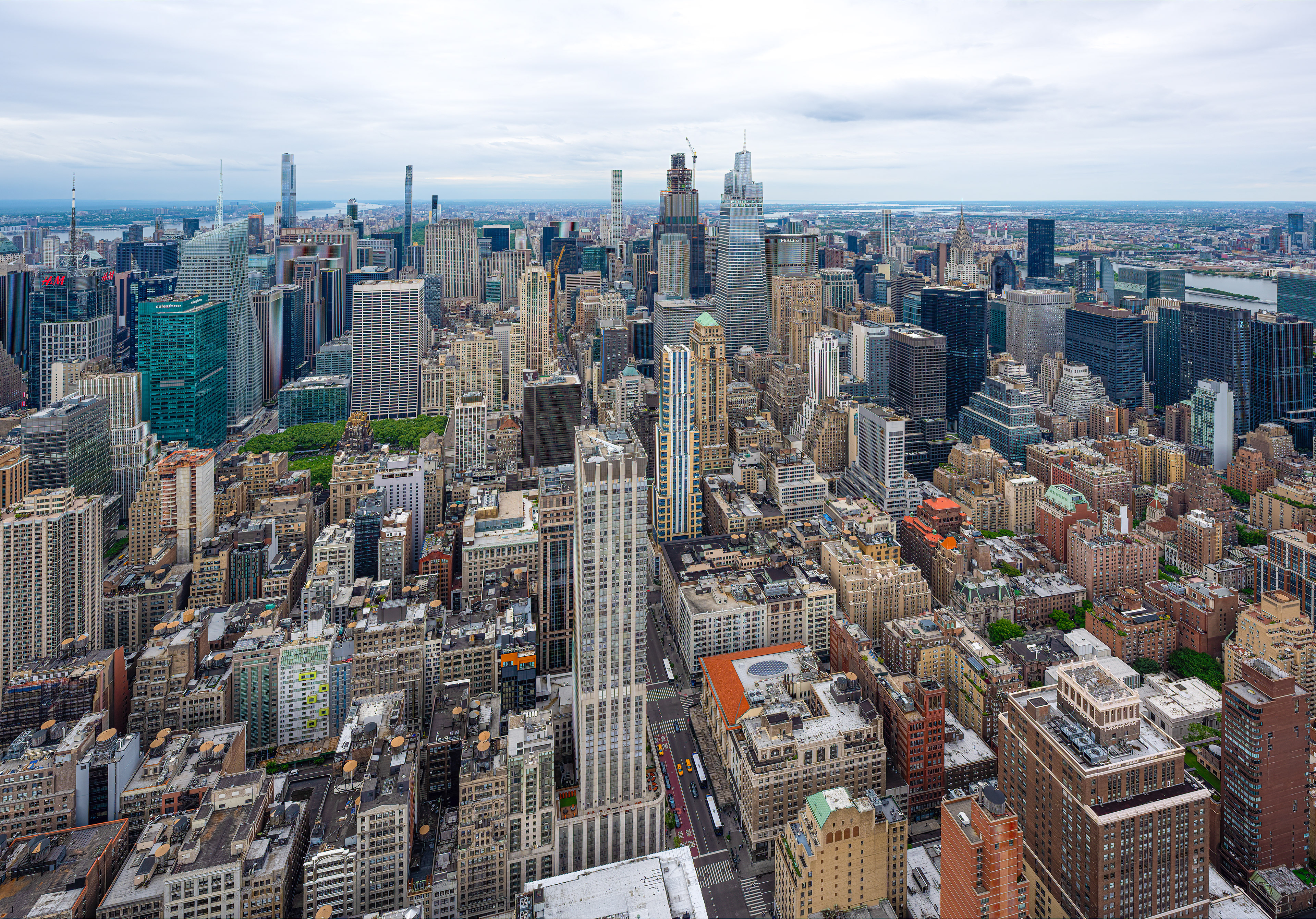 Pohled z Empire State Building