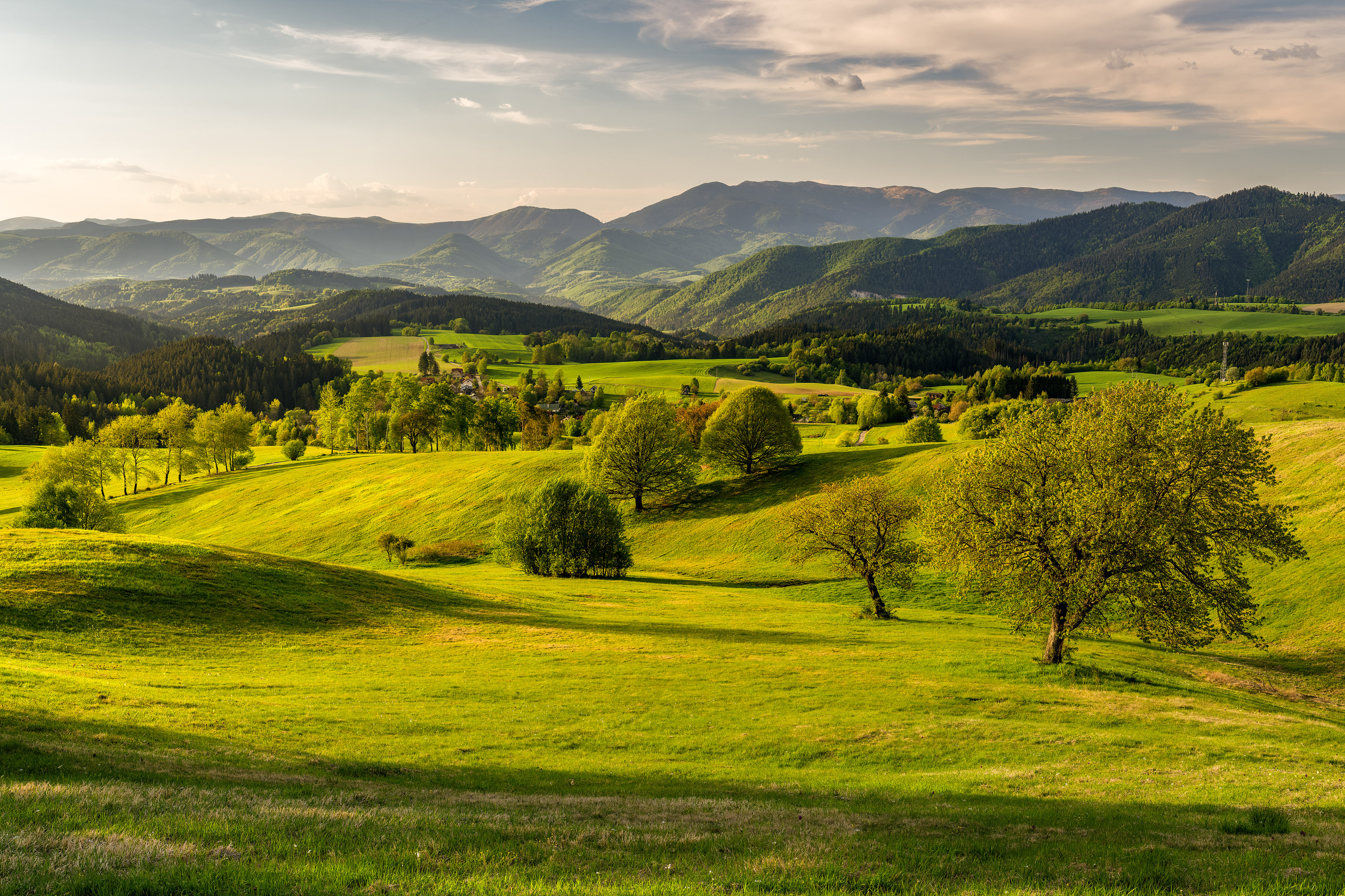 Západ slunce, Povrazník, 05/2025