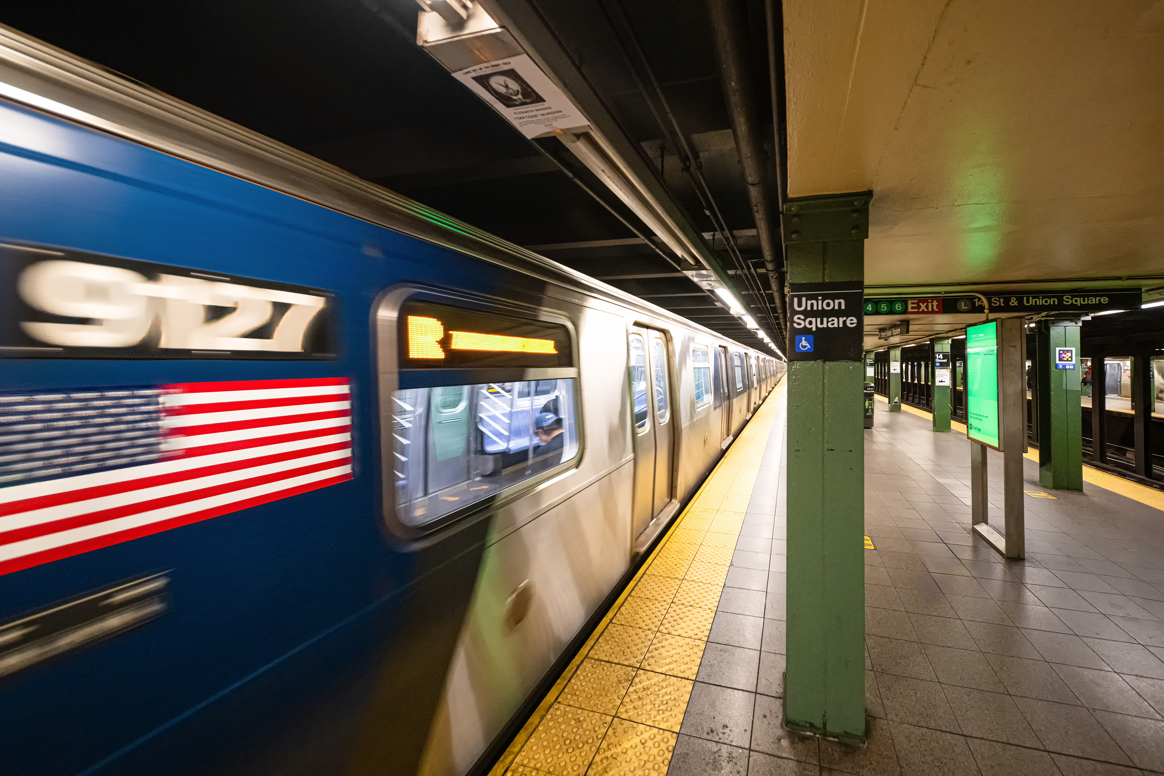 Stanice metra Union square, 05/2025