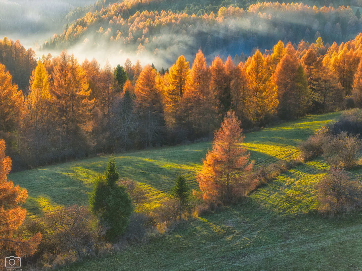 Když podzim maluje, Závada, pohled na Vysoké Tatry, 11/2025