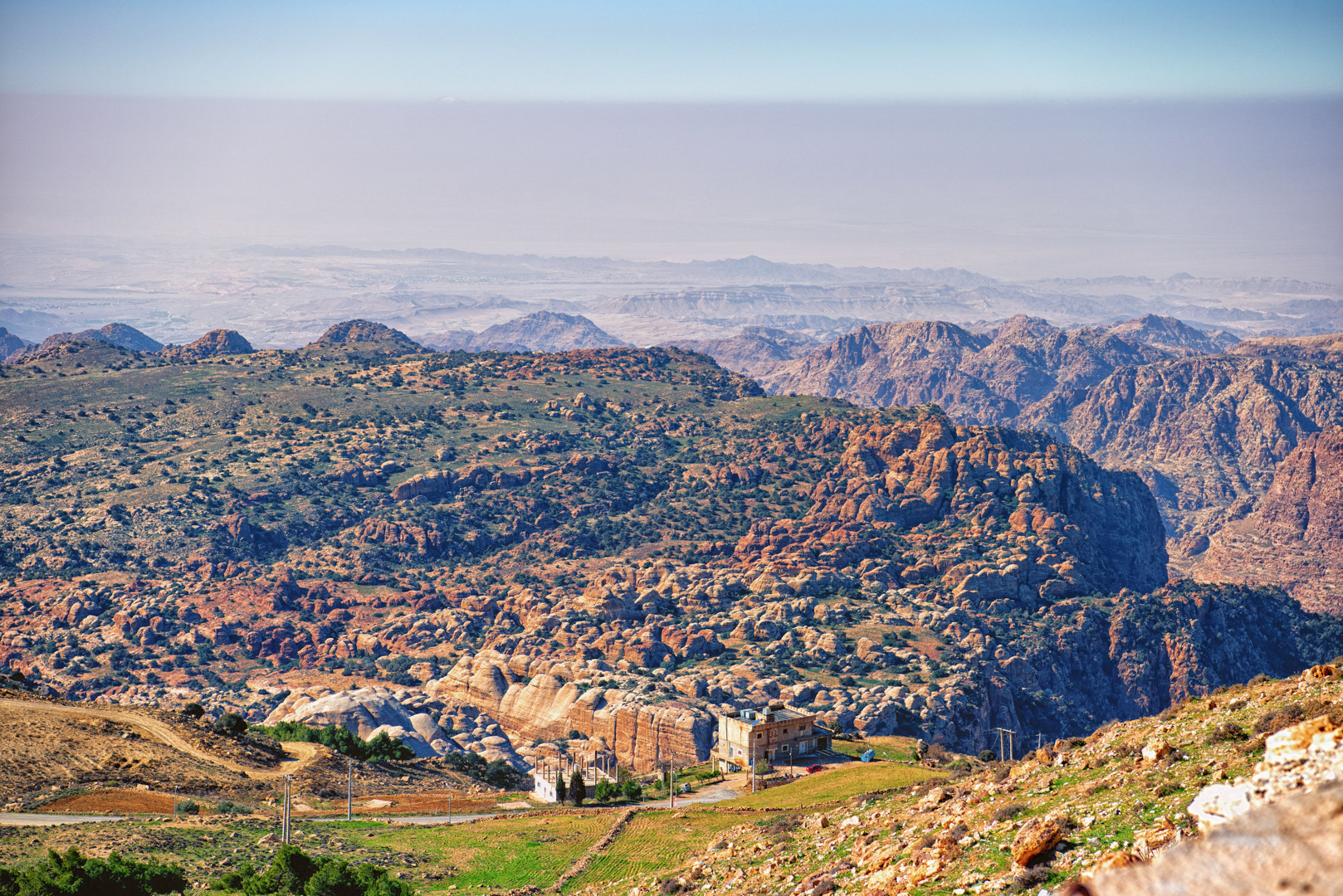Foto z cesty k Mrtvému moři, 12/2018