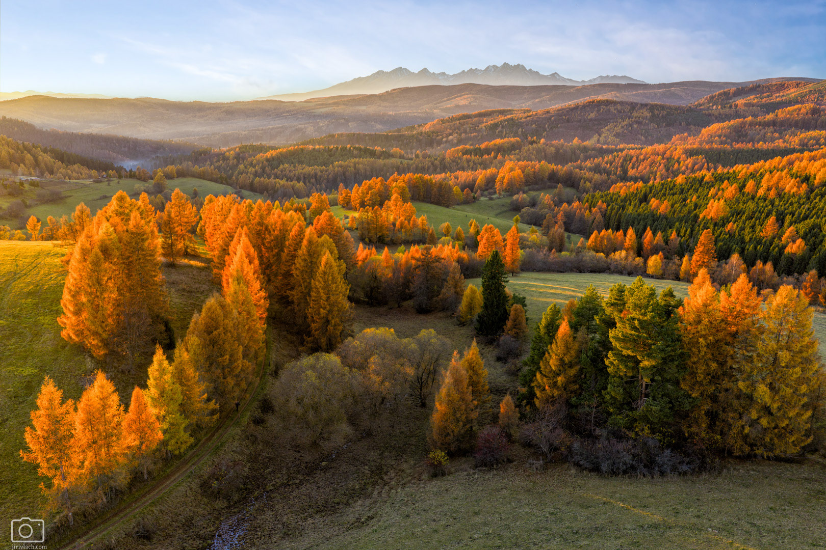 Když podzim maluje, Závada, pohled na Vysoké Tatry, 11/2025