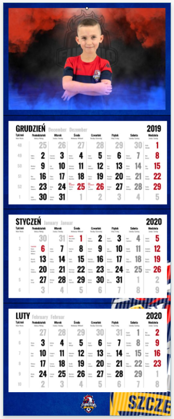 Kalendarze wykonane z moich zdjęć