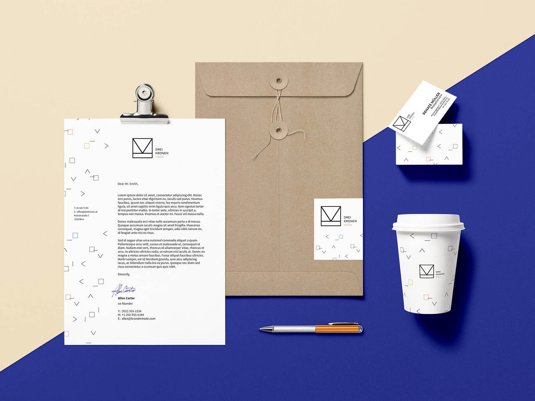 Corporate Design of Hotel Drei Kronen