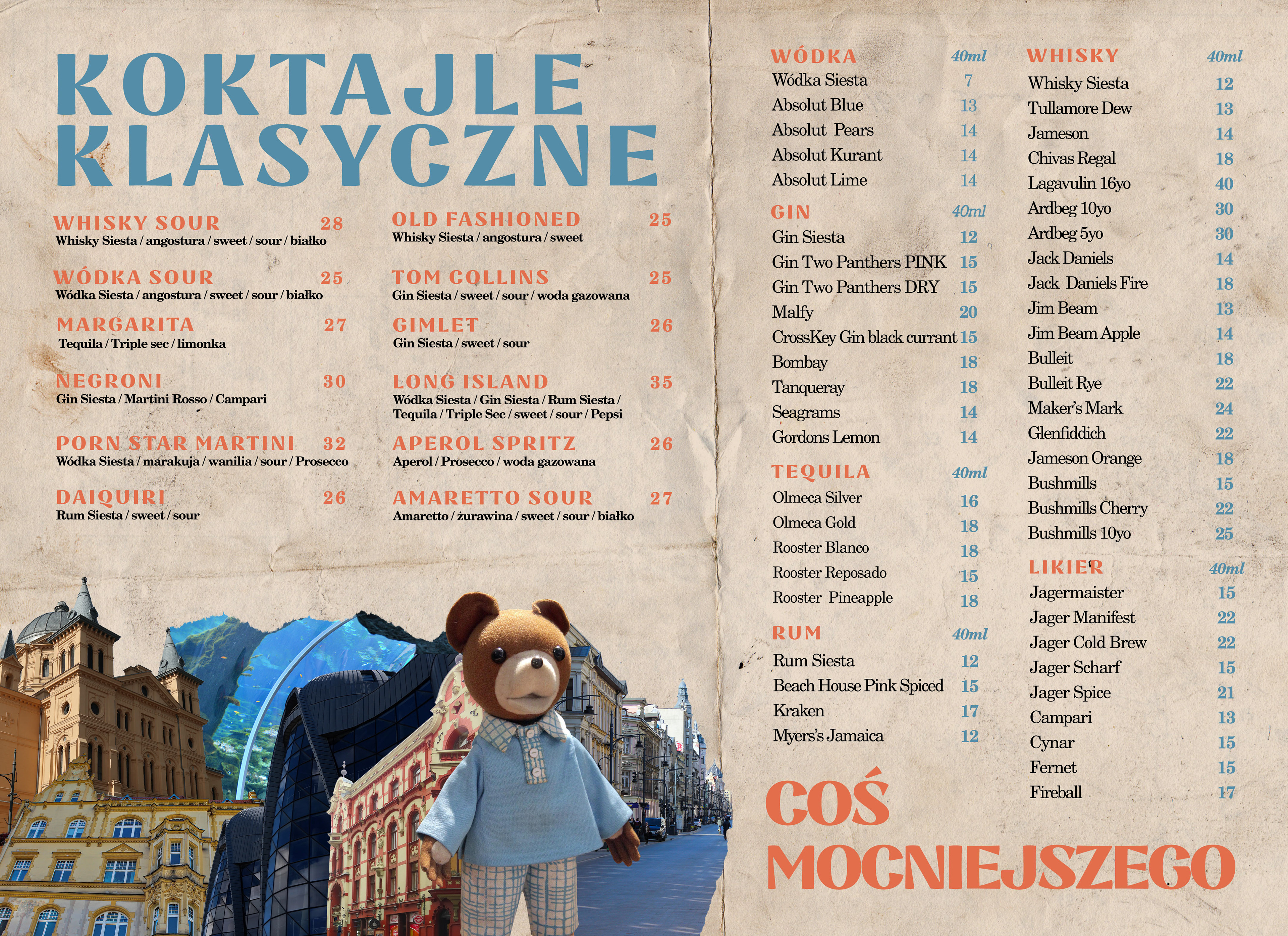2nd page od the menu