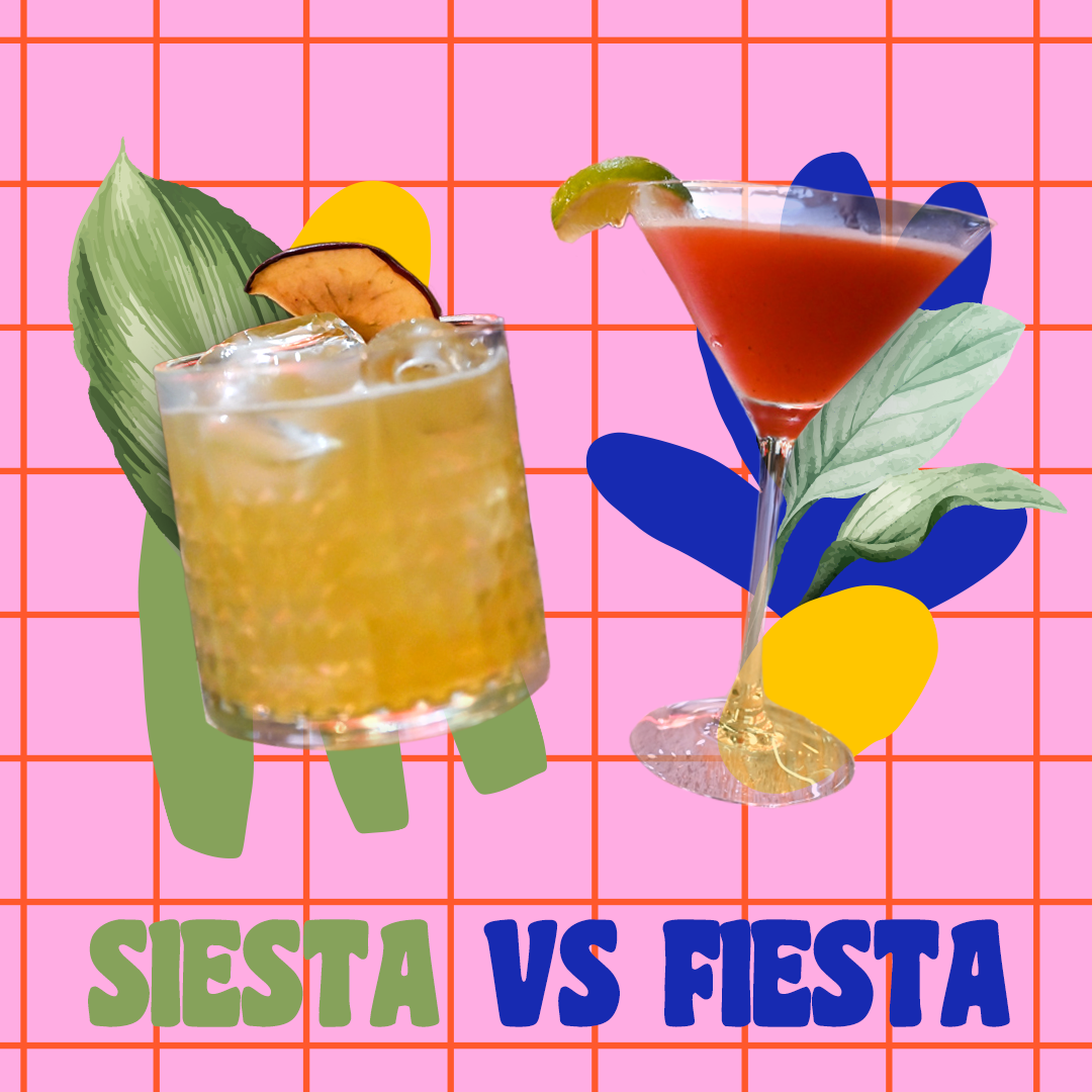 promotional graphics for cocktails