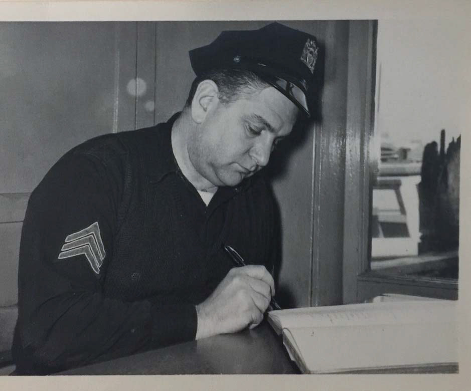 Sgt. Robert B. Ostrowe Harbor Pct. late 1950s