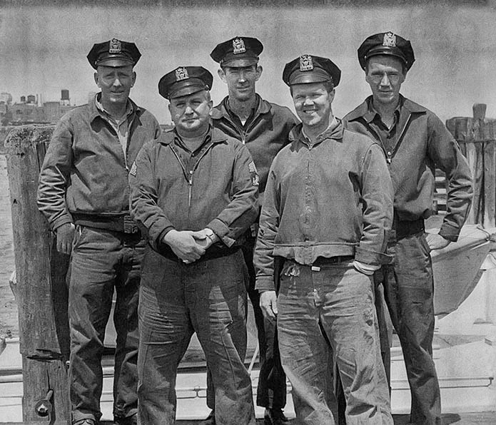 Crew of the Hart Island Boat - Courtesy Jerry Porteus