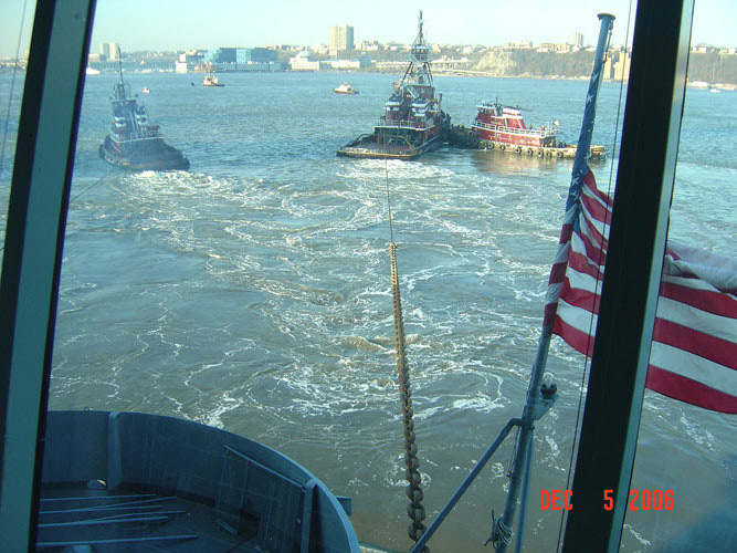 Tugging on the Intrepid