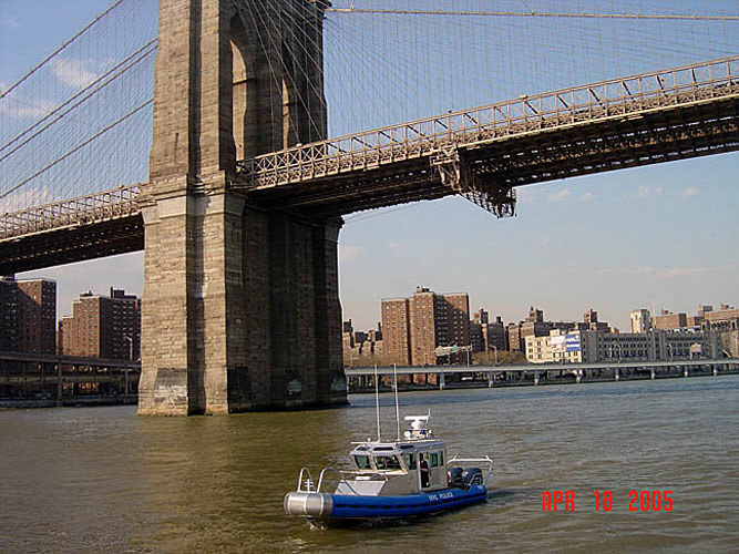 New NYPD Safeboat Patrol Boat (Launch 27)