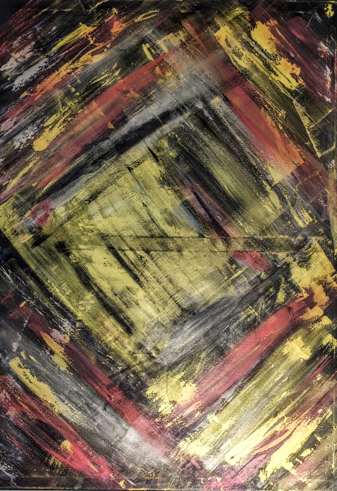 36"x48" acrylic paint on canvas