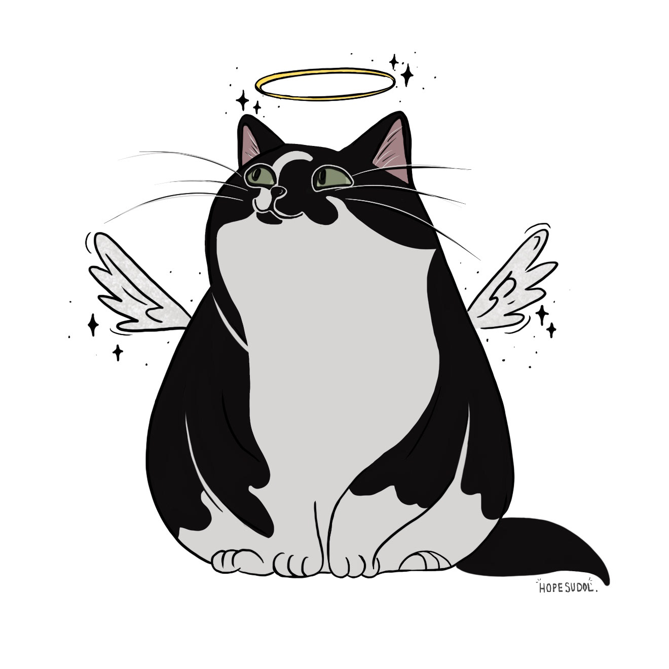 Pet Portrait Digital Illustration