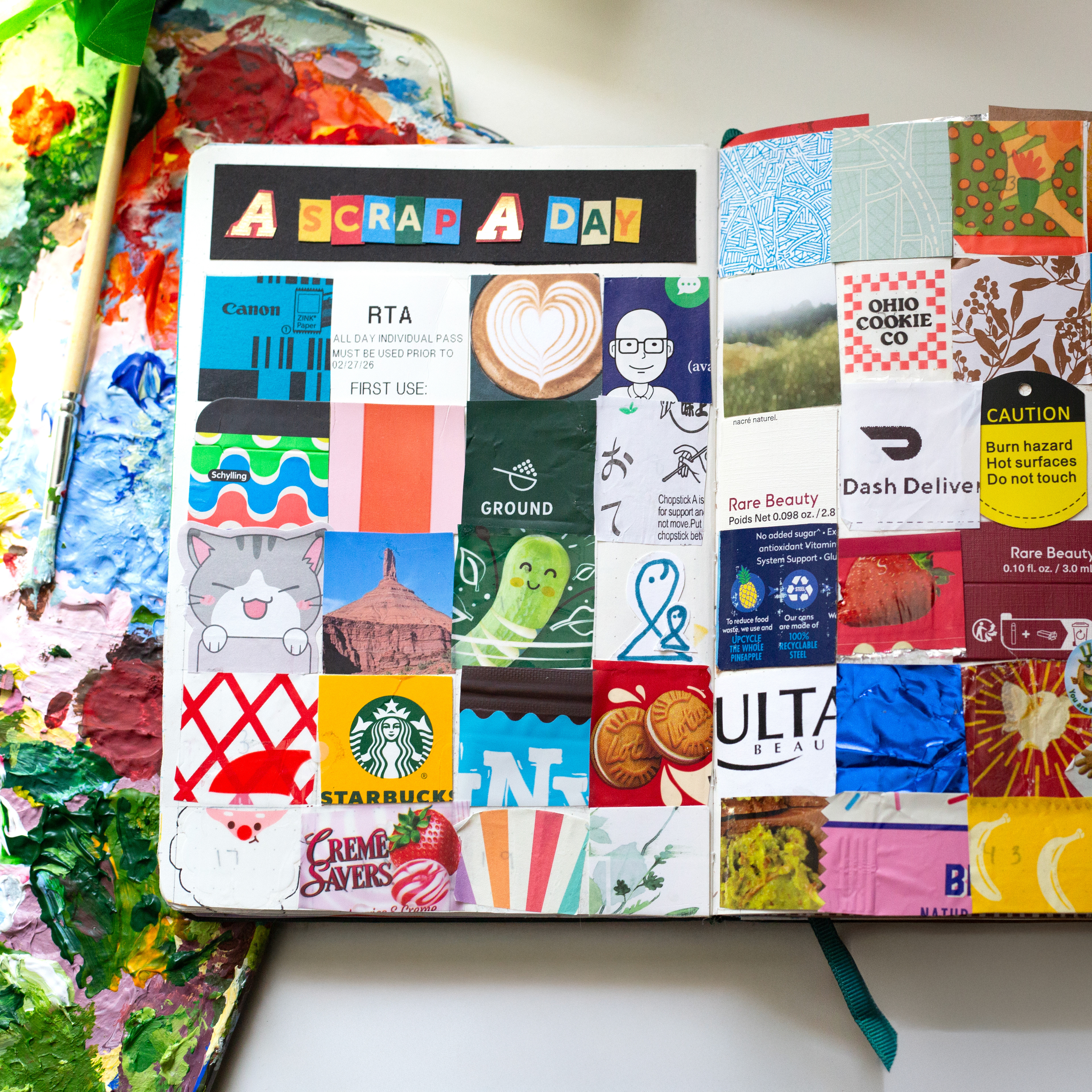 A Scrap A Day - 2026 Journal Section