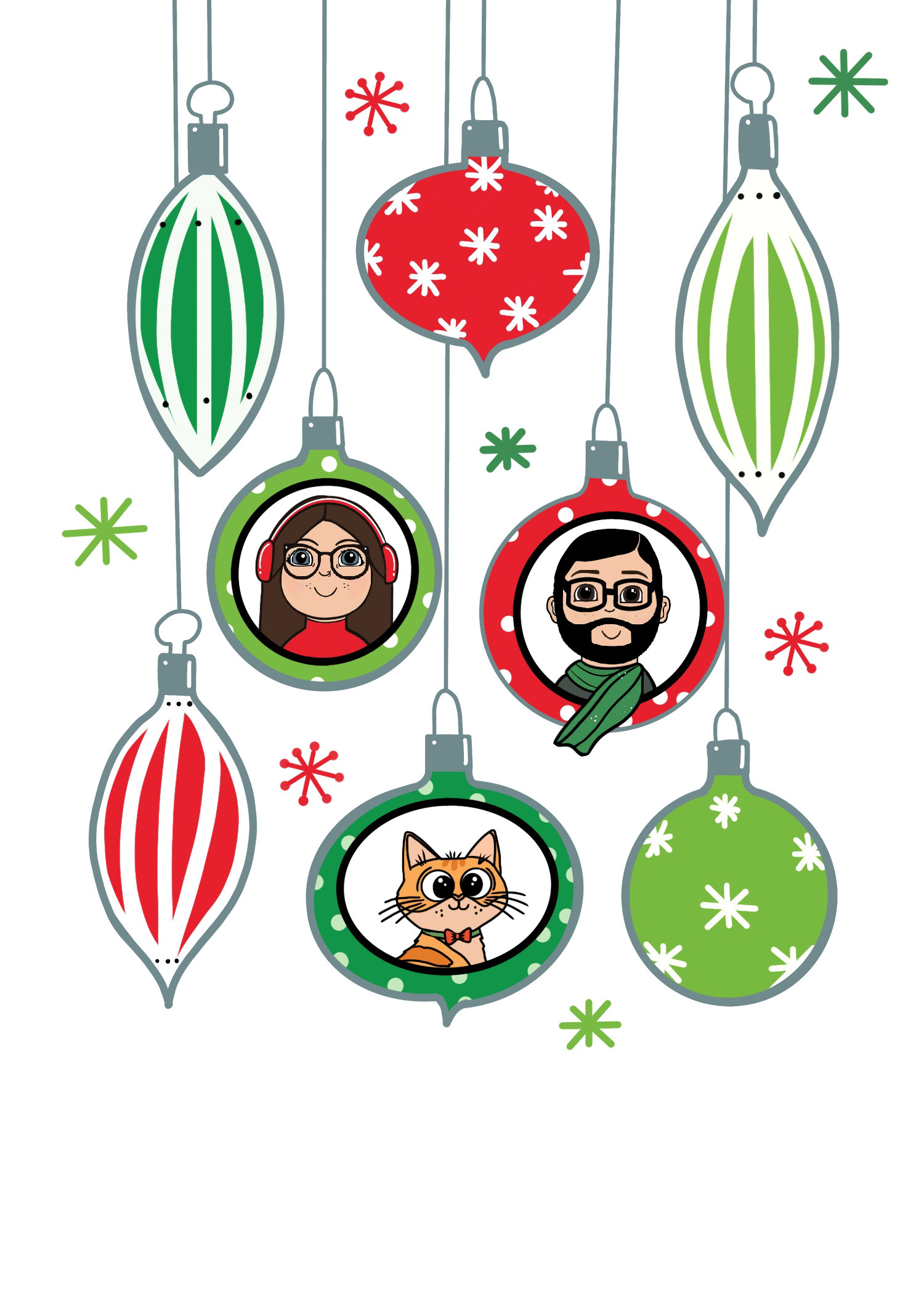 2022 Christmas Card Illustration