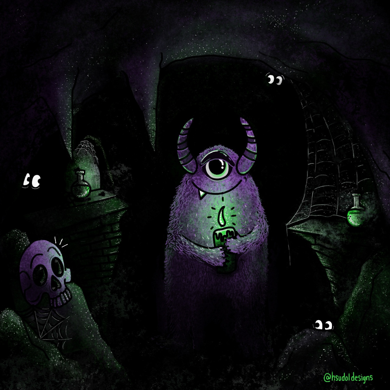 Monster Monday Illustration