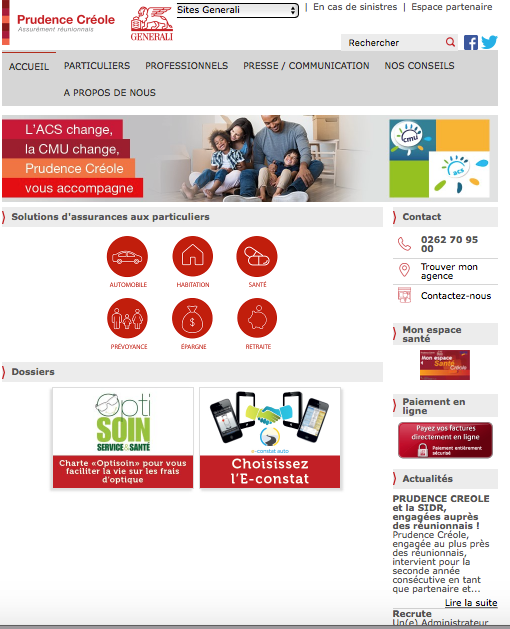Site avant