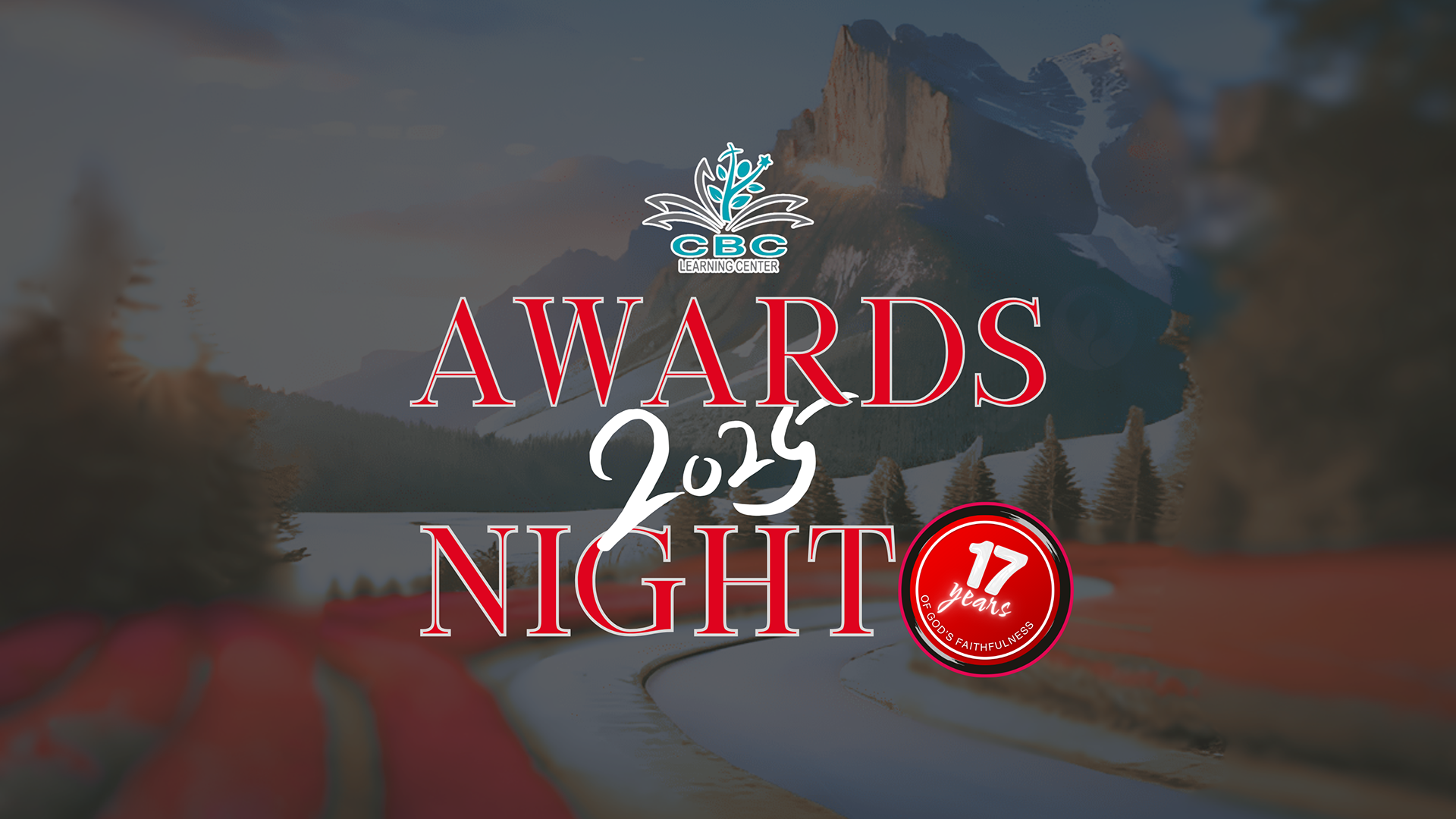 Awards Night 2025 Theme of CBC Learning Center (IOI).